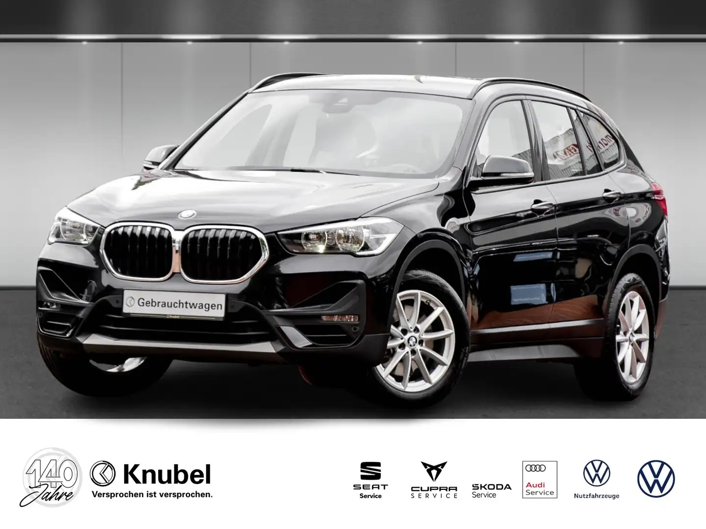 BMW X1 Advantage sDrive 20i Navi ACC eKlappe DAB+ Schwarz - 1