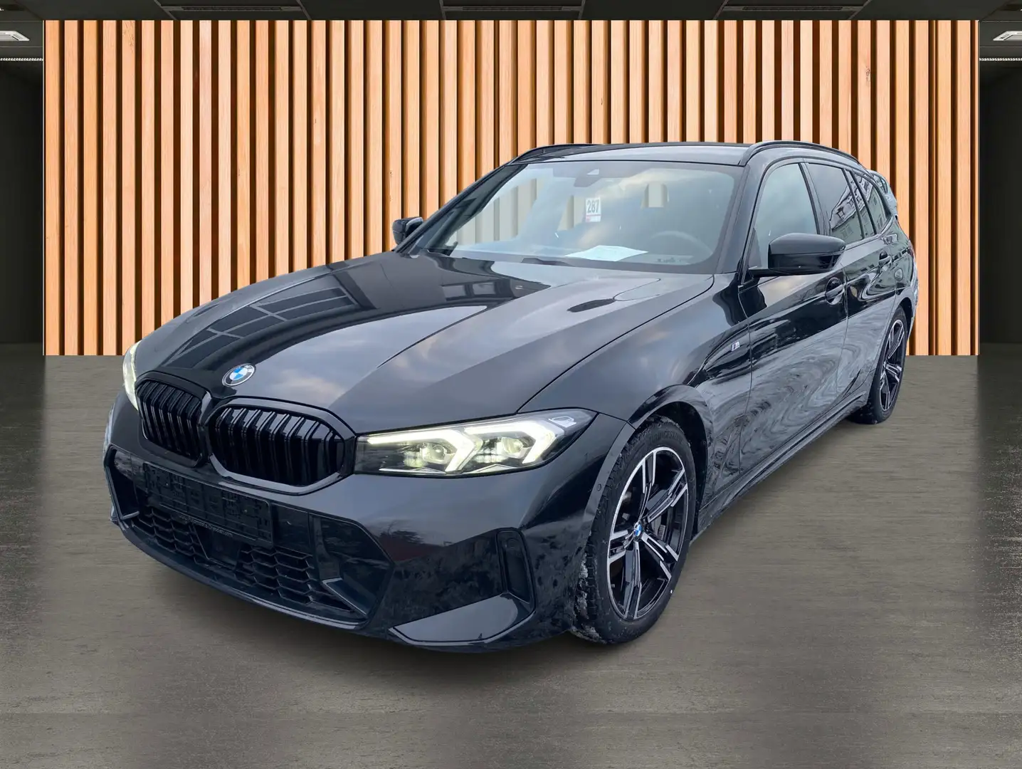 BMW 330 i Touring xDrive M Sport*ACC*HiFi*Kamera* Noir - 2