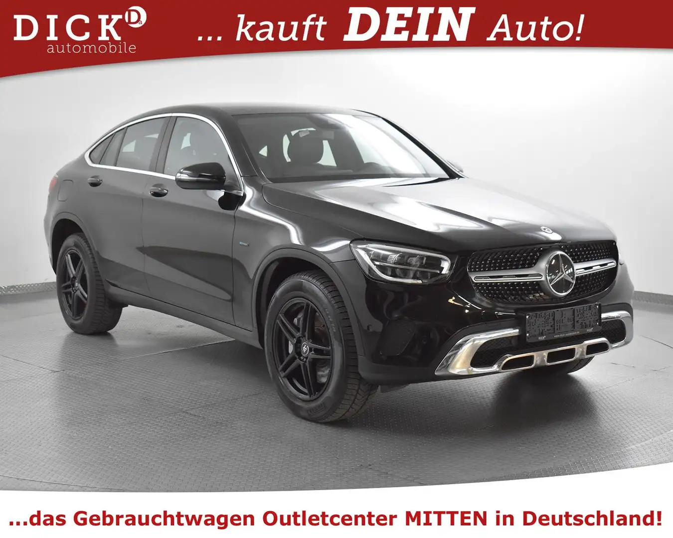 Mercedes-Benz GLC 300 GLC300de Coupe 4M STANDHZ+KAM+LEDER+NAV+LED+SHZ crna - 1