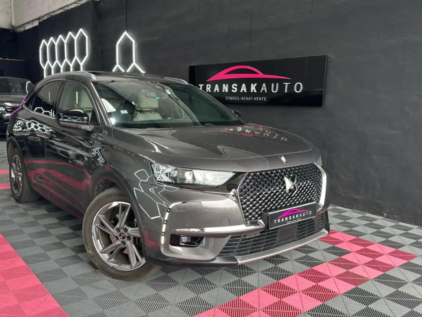 DS Automobiles DS 7 Crossback DS7 Performance Line%2B Edition limité Rivoli Hybr Gris - 1