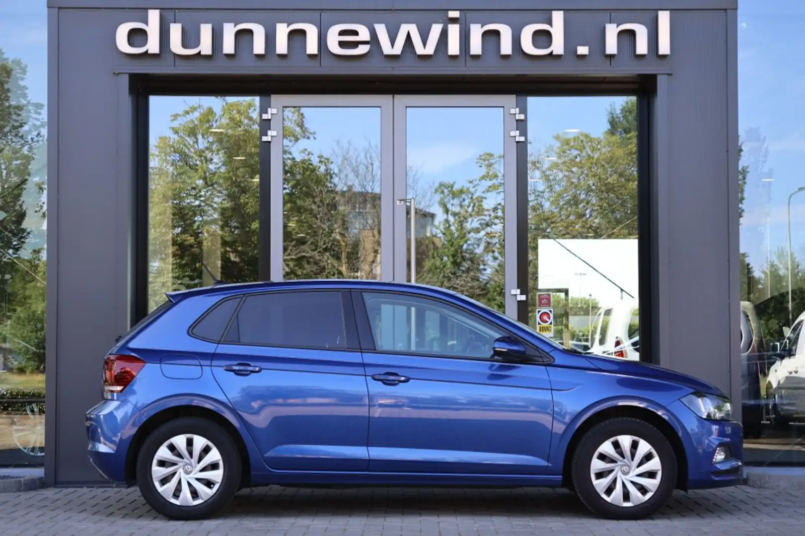 Volkswagen Polo 1.0TSI Navigatie*Bluetooth*Adaptive Cruise*Carplay Blauw - 2