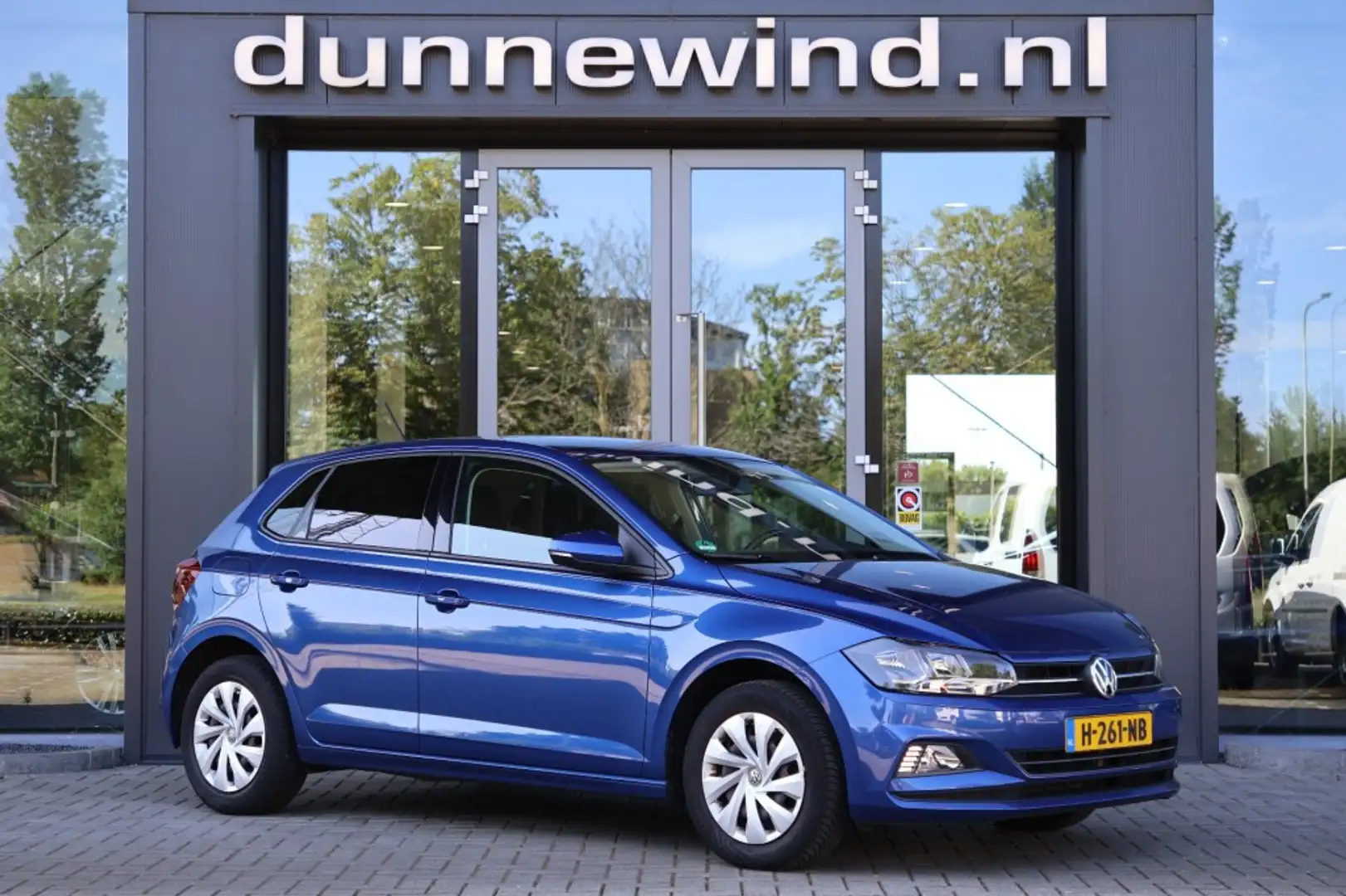 Volkswagen Polo 1.0TSI Navigatie*Bluetooth*Adaptive Cruise*Carplay Blauw - 1