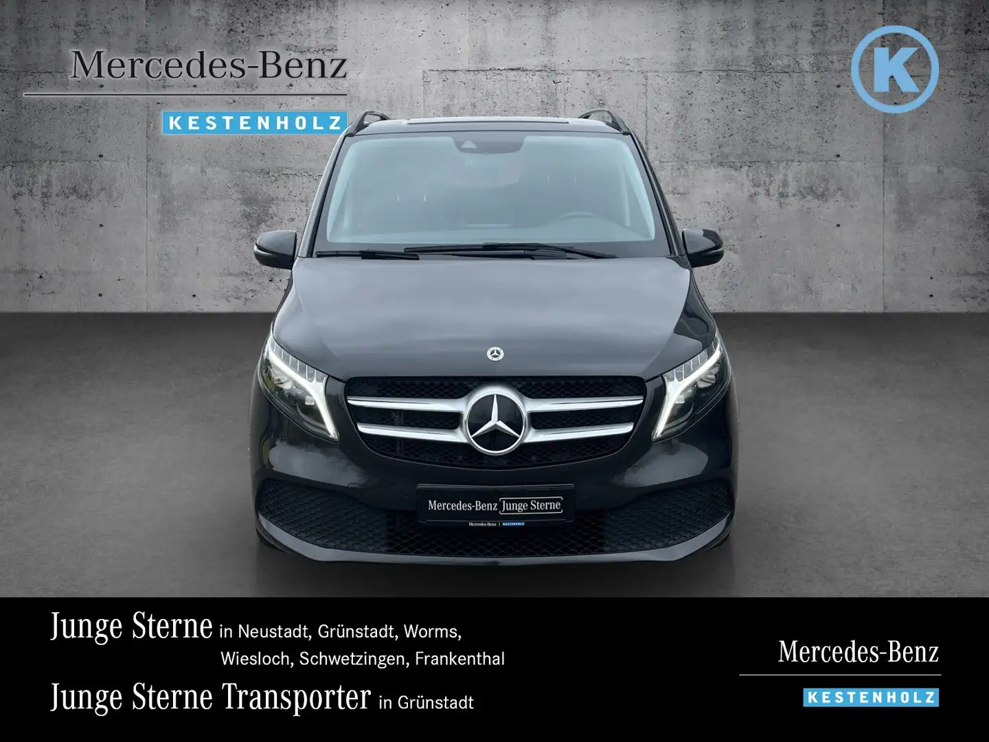 Mercedes-Benz V 220 V 220 d EDITION Lang Navi/Liege-Paket/AHK/LED/7-Si Grau - 1
