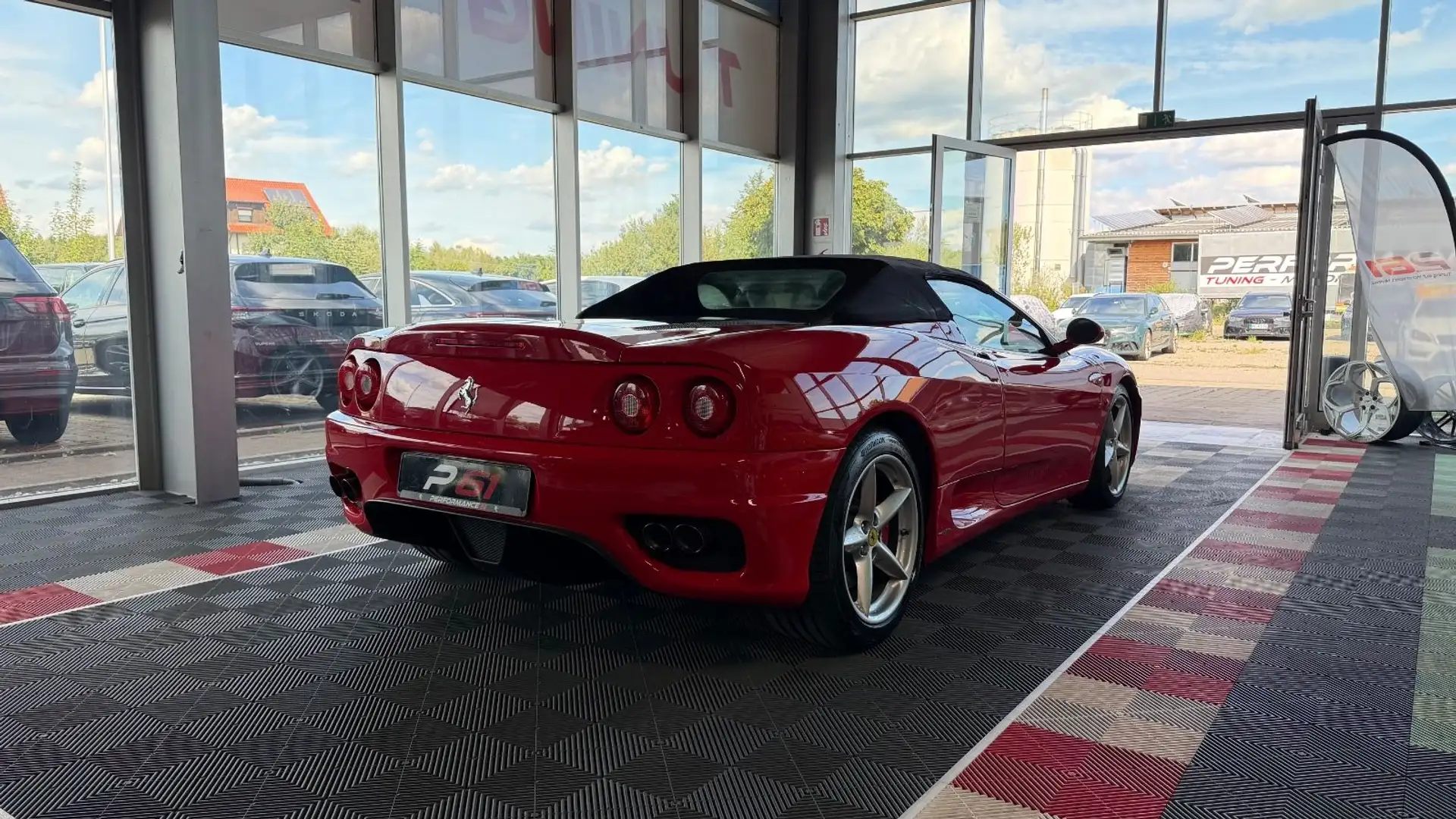페라리 360 Spider 2003 빨강 사진 3