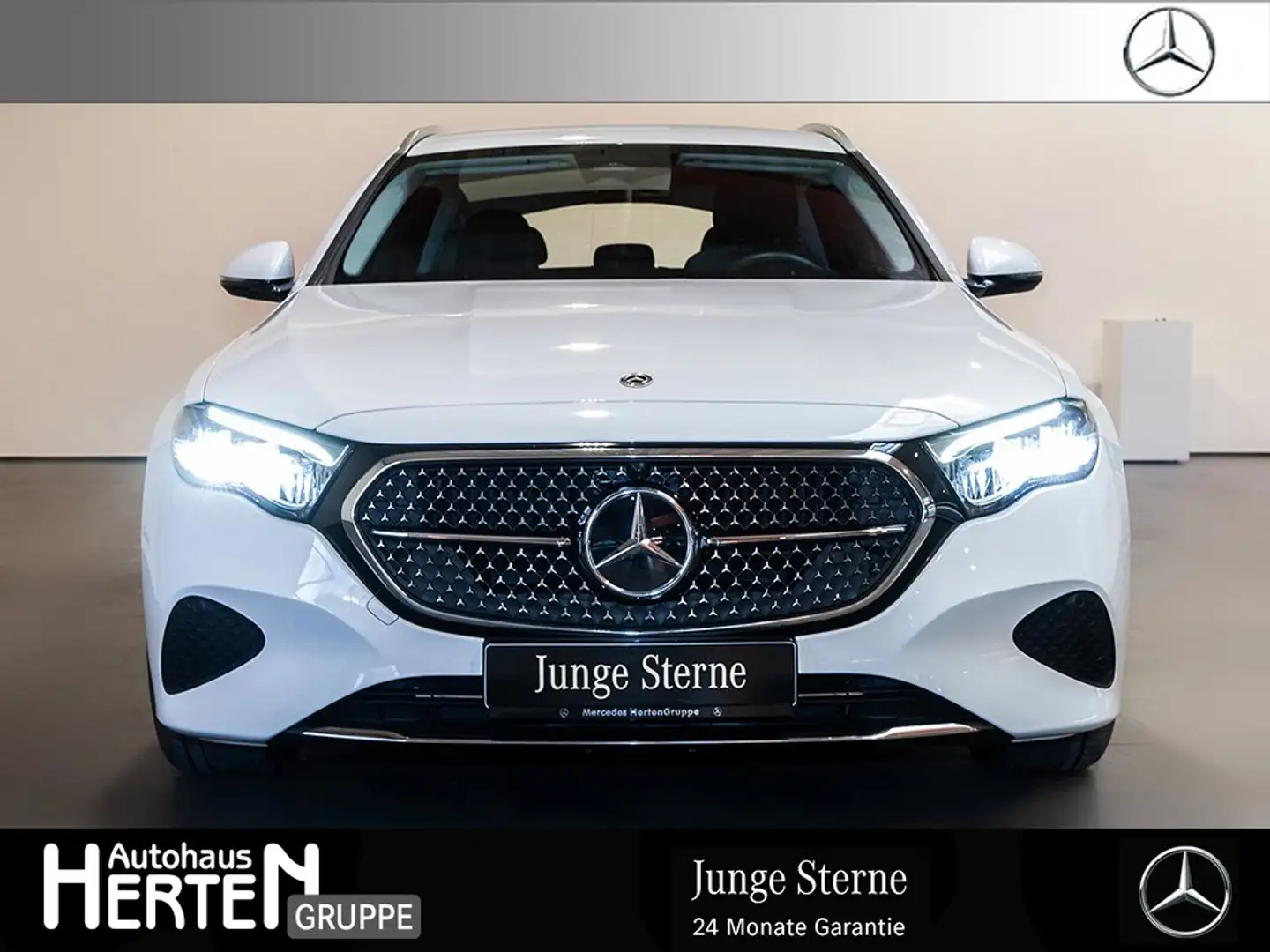Mercedes-Benz E 220 T d+AVANTGARDE+LED+R-KAMERA+KEYLESS+NAVI+ Blanc - 2