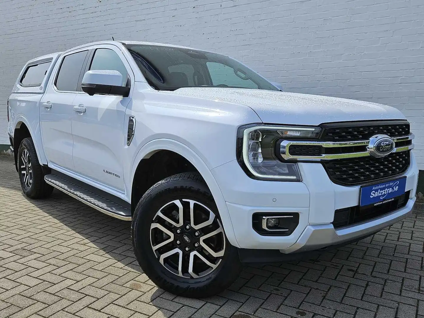 Ford Ranger DoKa 4x4 Limited*HardTop*ACC*AHK*LED*360* Weiß - 2