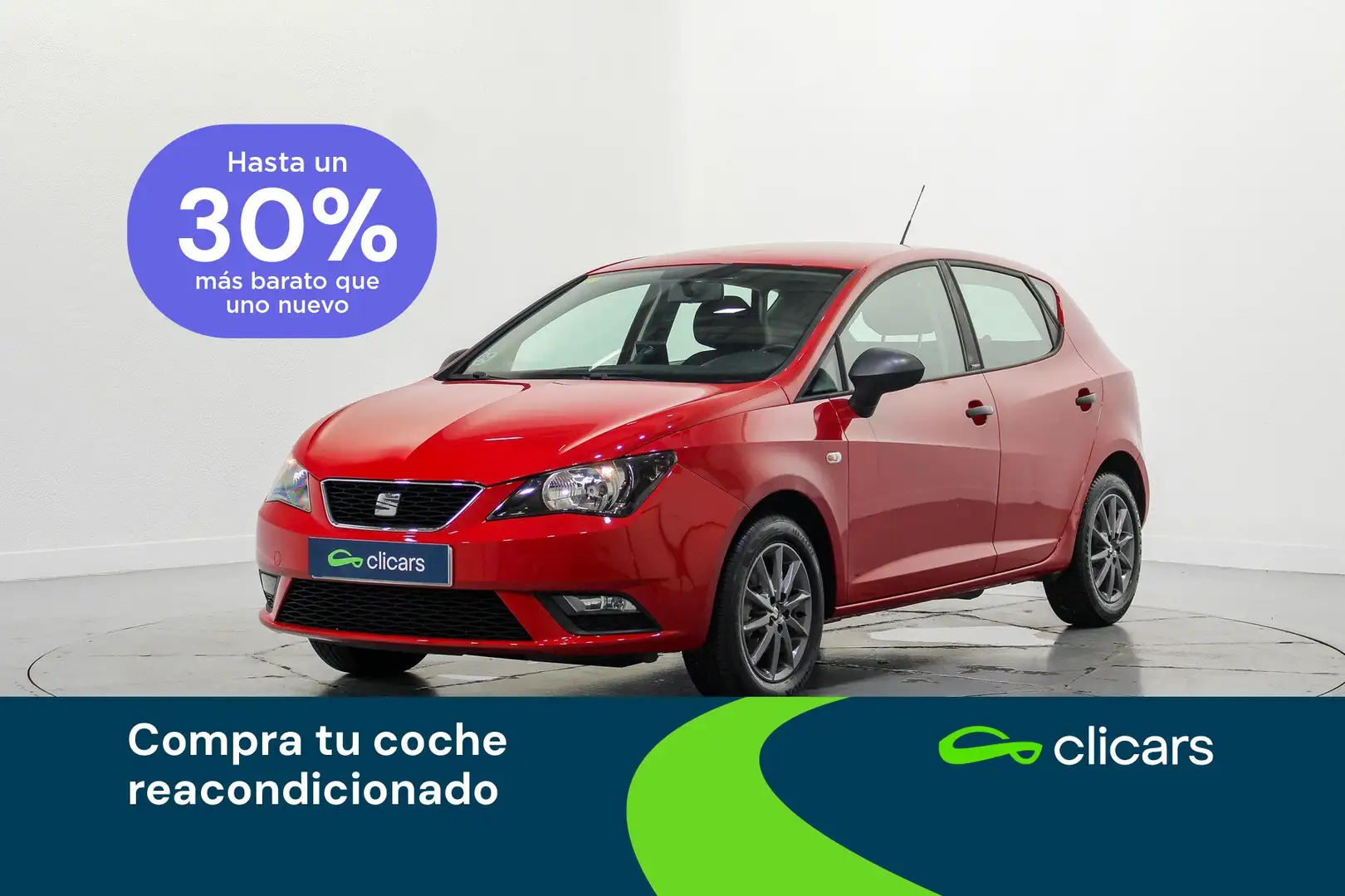 SEAT Ibiza 1.6TDI CR Reference Rojo - 1