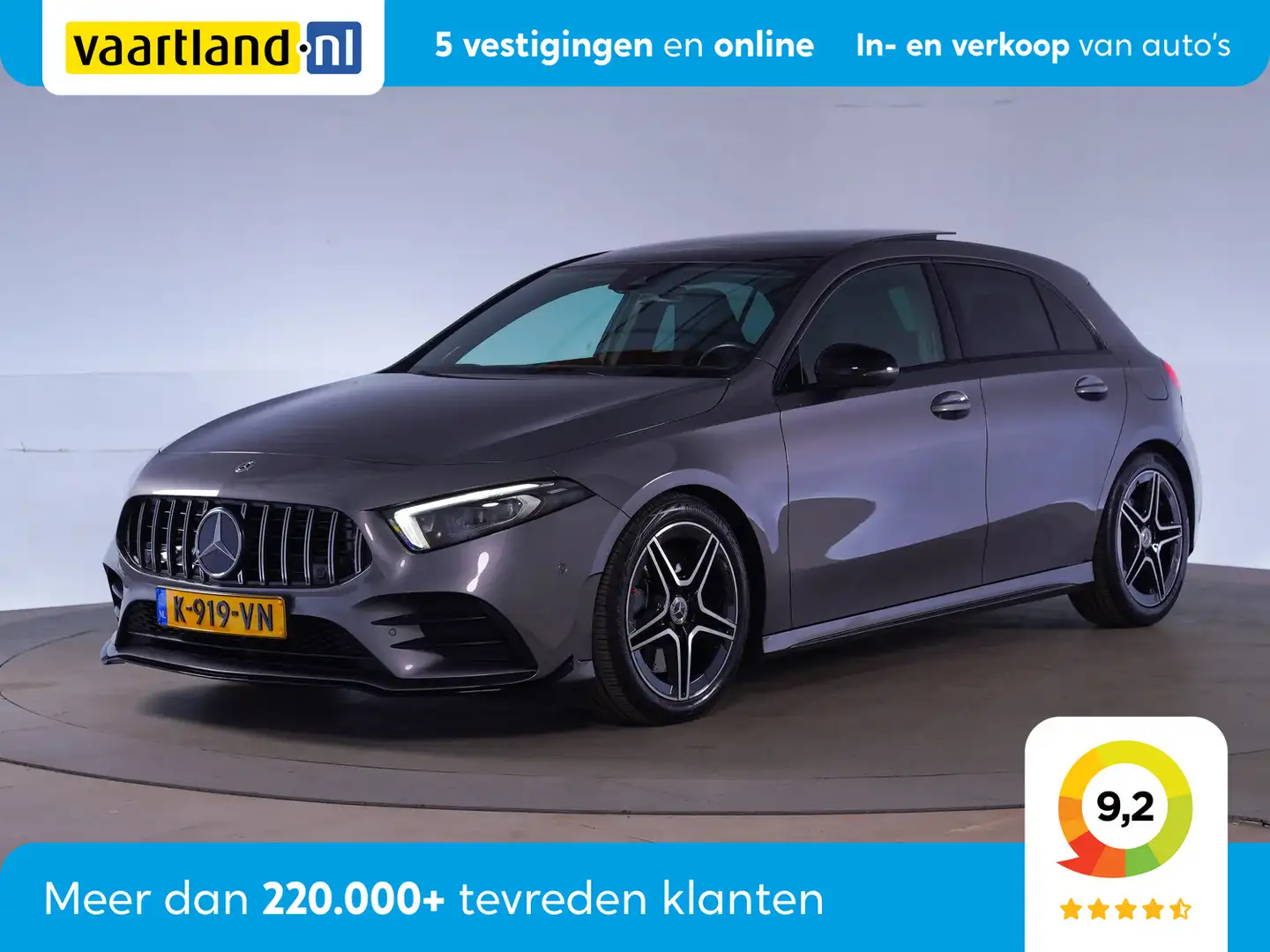 Mercedes-Benz A 250 AMG Line Premium Plus Aut. [ Panorama Leder Ambien Grijs - 1