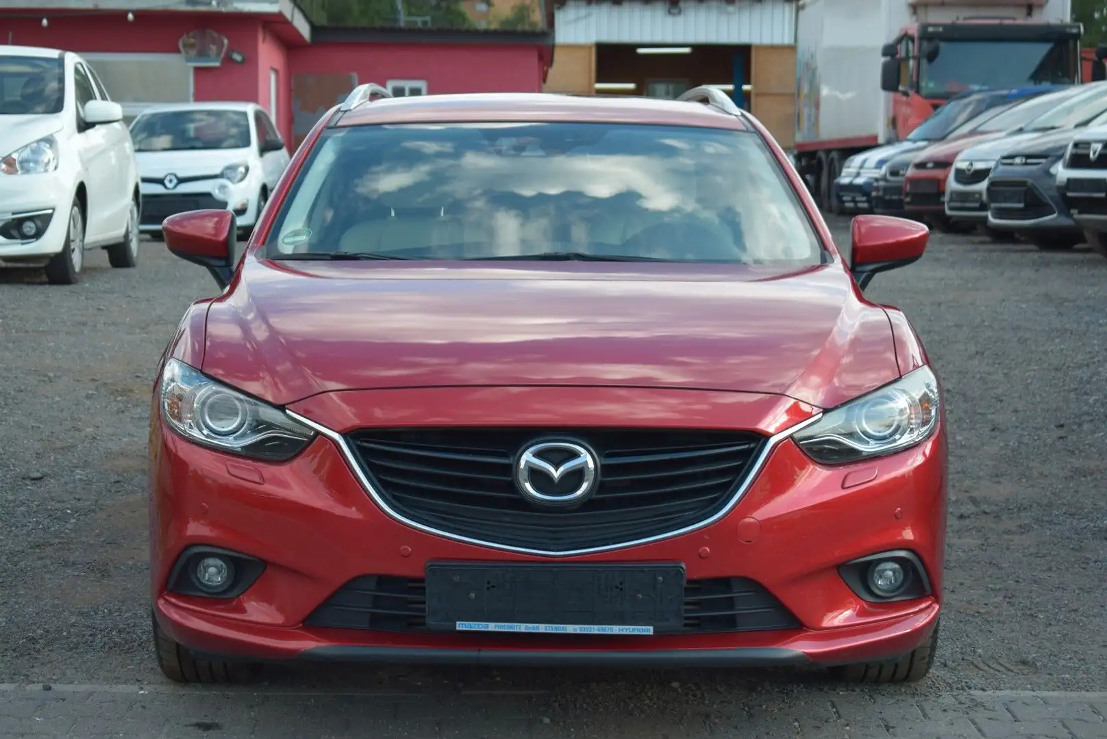 Mazda 6 Kombi Sports-Line FAHRZEUG STARTET NICHT Rot - 1
