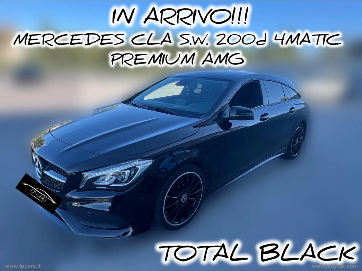 Mercedes-Benz CLA 200 CLA 200 d 4Matic Automatic Premium AMG SHOOTING BR Schwarz - 1