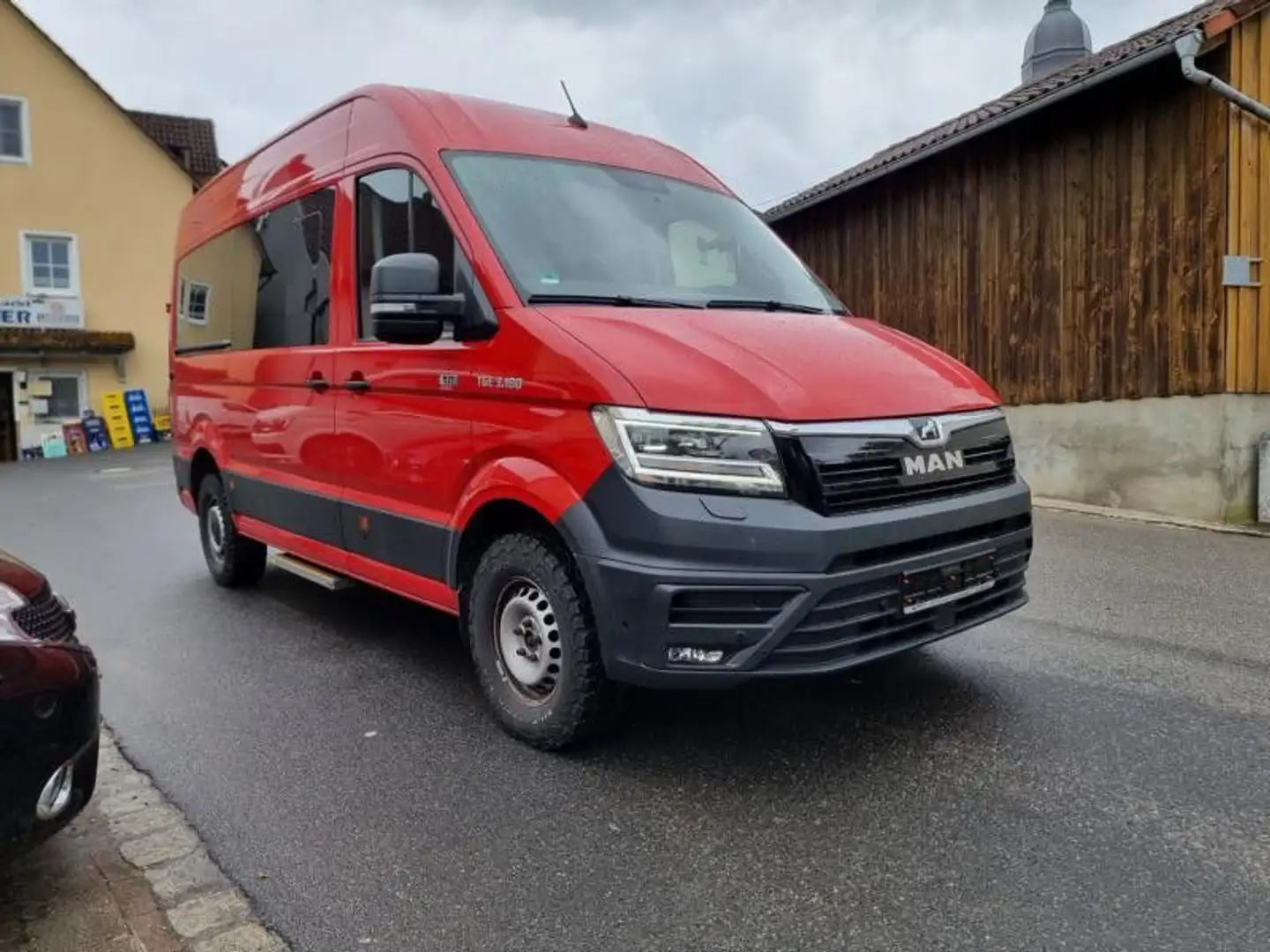 MAN TGE 3.180 4x4 OFFROAD VIP-Bus LED+STHZ+NAVI+9-SI Rot - 2