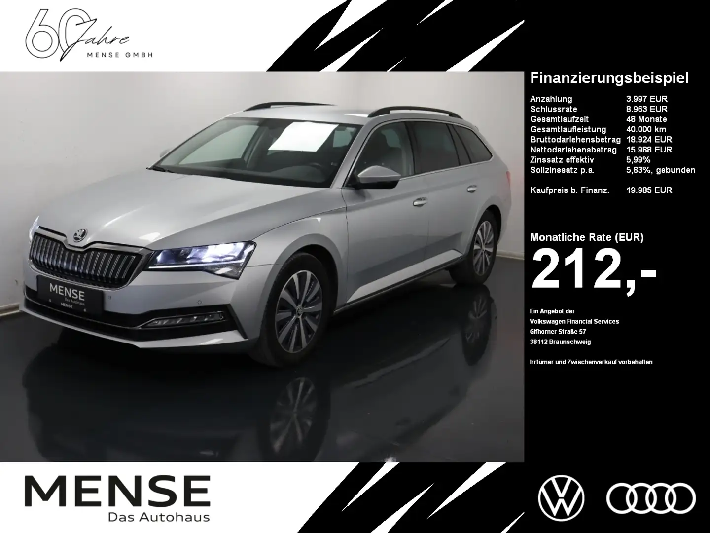 Skoda Superb Combi 1.4 TSI iV Ambition |LM Silber - 1