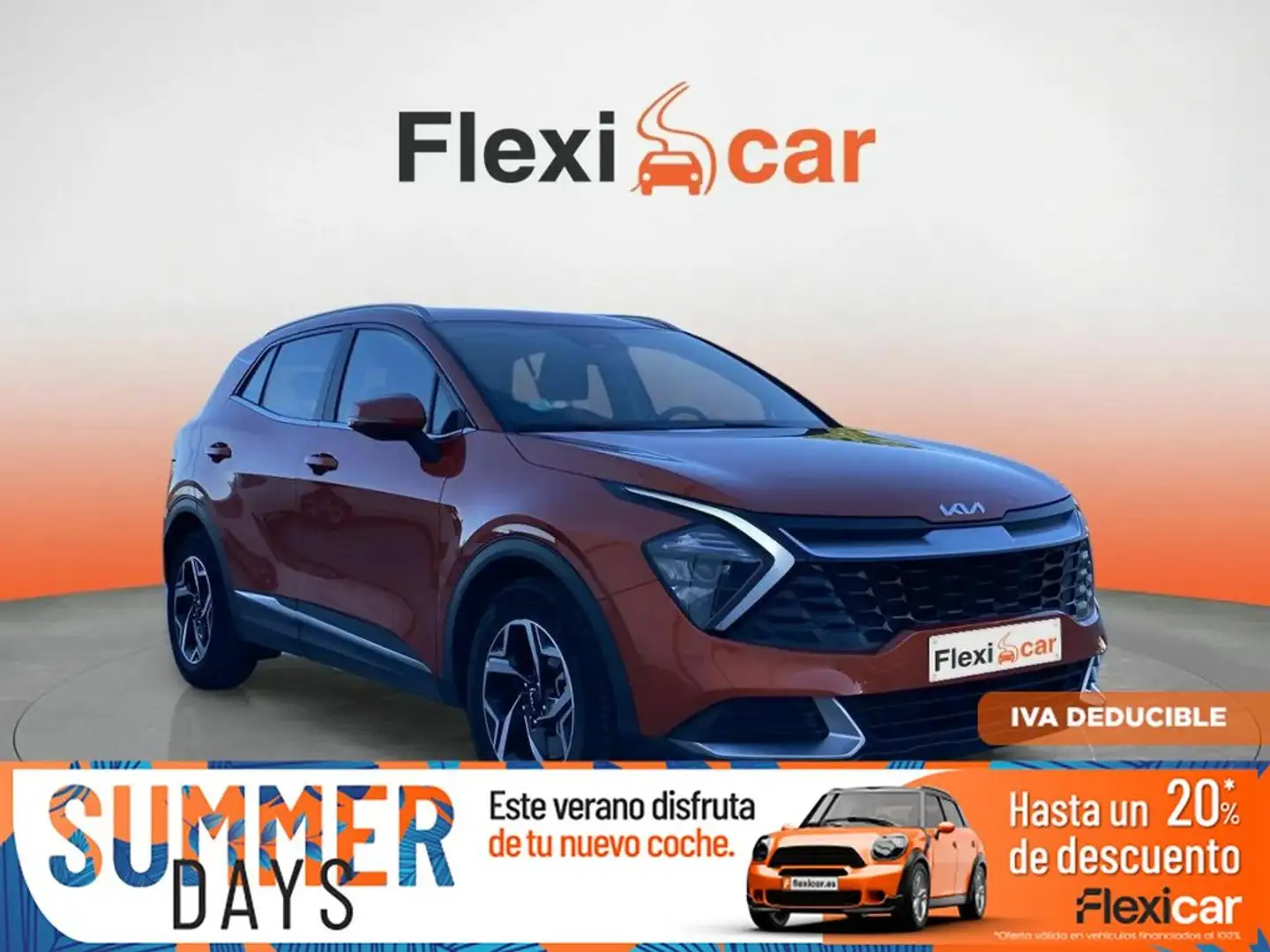 Kia Sportage 1.6 T-GDi Concept 150 Naranja - 1