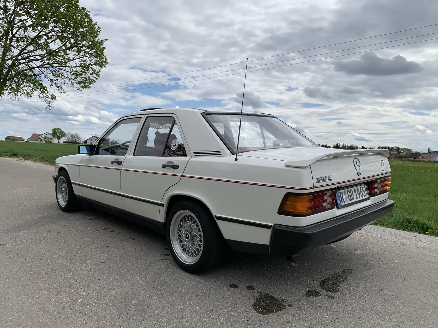 Mercedes-Benz 190 E White - 2