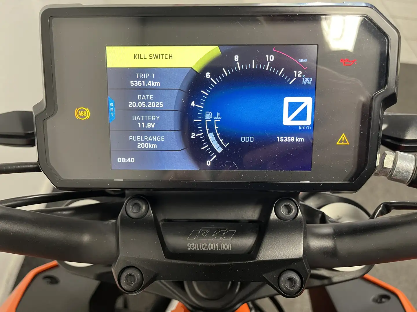 KTM 390 Duke Portocaliu - 2