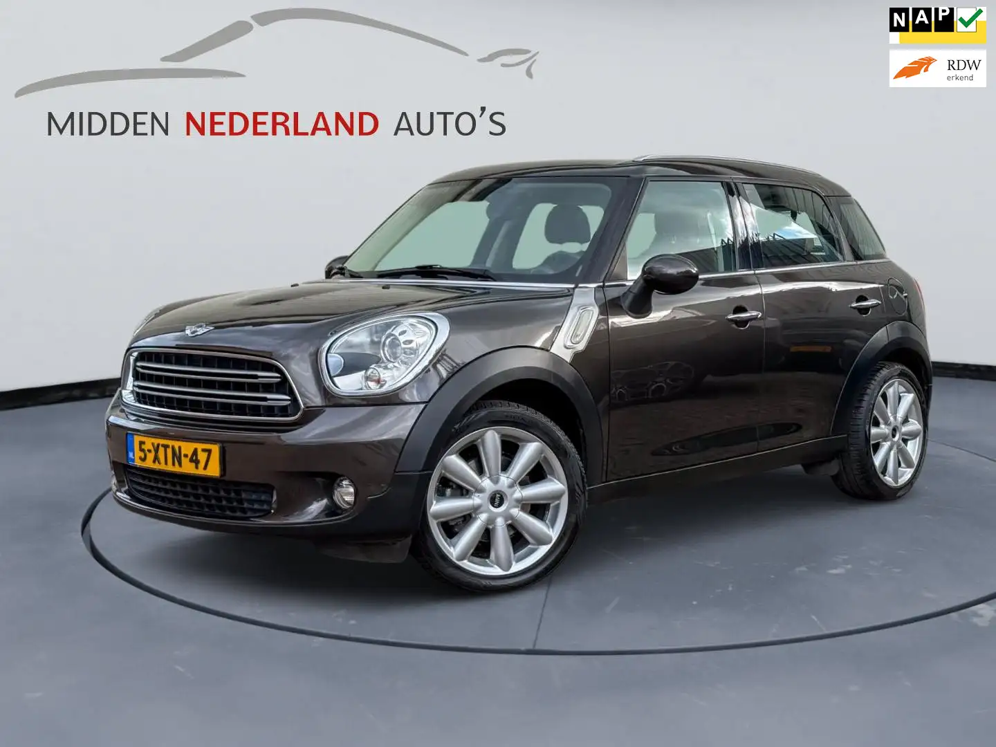 MINI Mini Countryman 1.6 Cooper* LEER * AUTOMAAT * NAP Grijs - 1