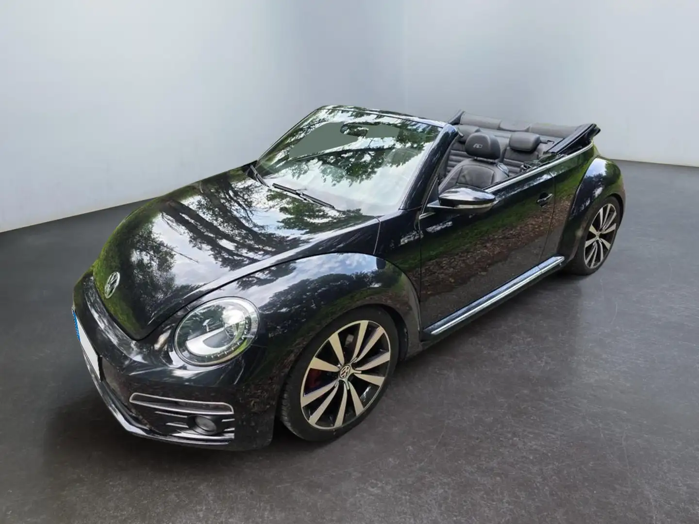 Volkswagen Beetle Cabriolet 2.0 TSI Sport R Line Leder DSG Navi S... Noir - 2