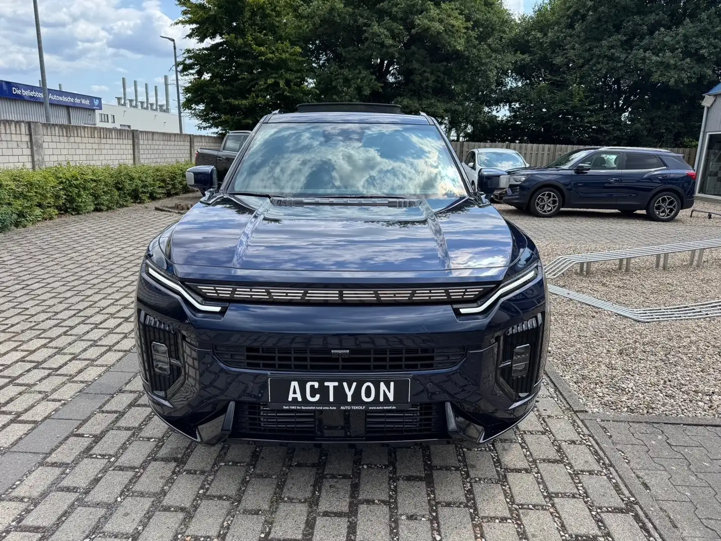 KGM Actyon Lux 2WD Automatik, Panoramadach, 5 Jahre Garantie! Blauw - 2