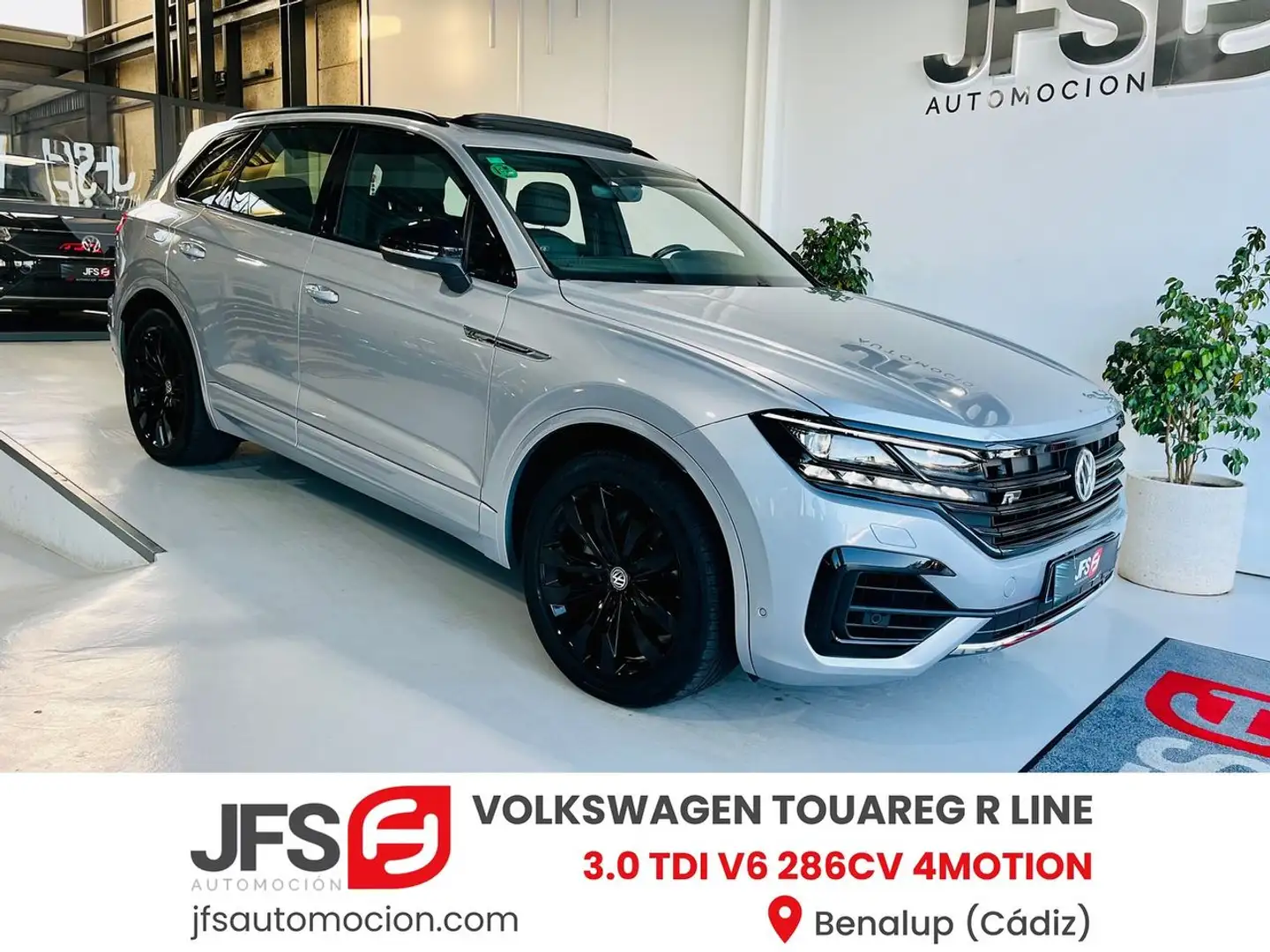 Volkswagen Touareg R Line 4 Motion Plateado - 1