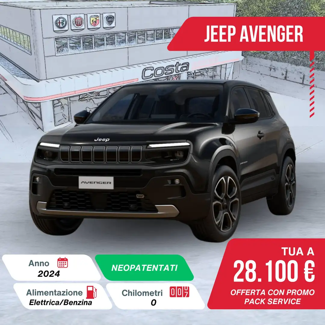 Jeep Avenger Avenger 1.2 Turbo MHEV Summit Verde - 1