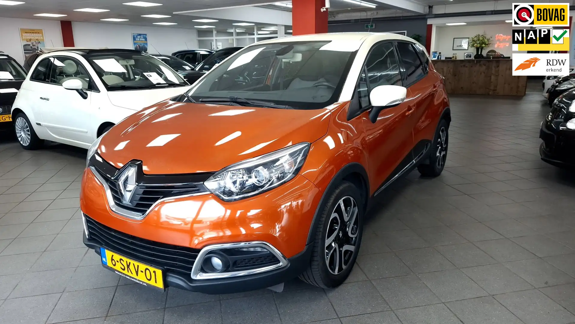 Renault Captur 1.2 TCe Dynamique Orange - 1