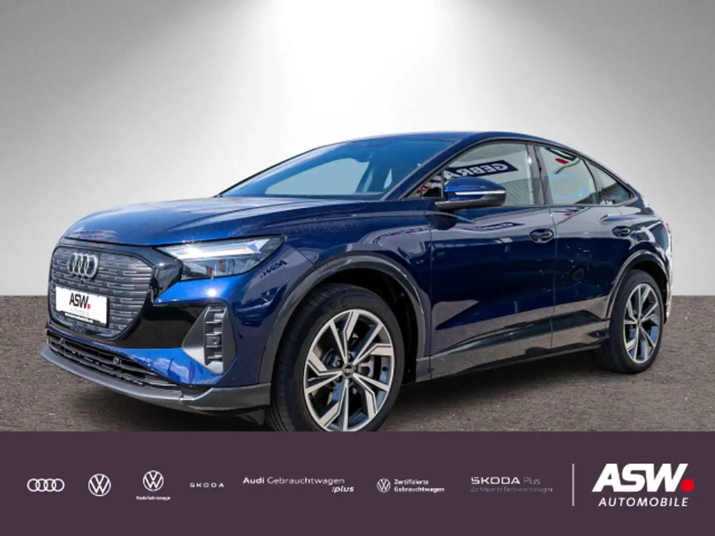 Audi Sportback advanced 40 e-tron LED Navi RFK ACC Bleu - 1