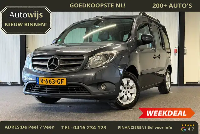 Mercedes-Benz Citan 112 Ambiente|AUT|LM-VELG|TREKHAAK|5-PERS|MARGE