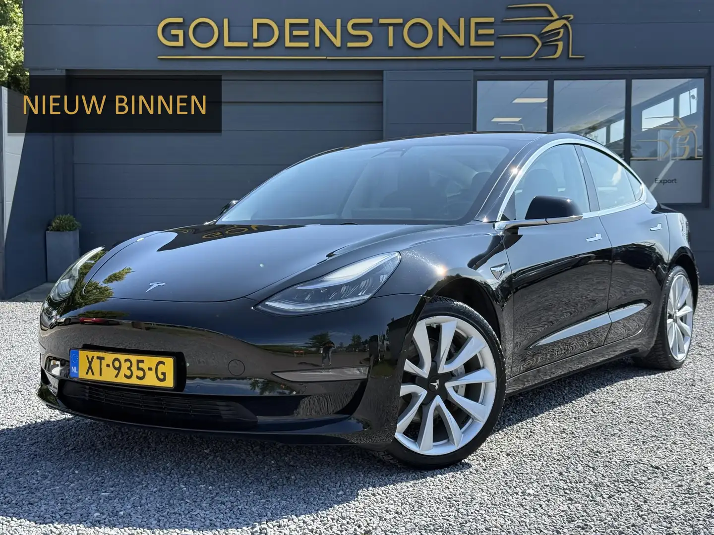 Tesla Model 3 Long Range AWD 75 kWh 2e Eigenaar,Autopilot,Panoda Zwart - 1