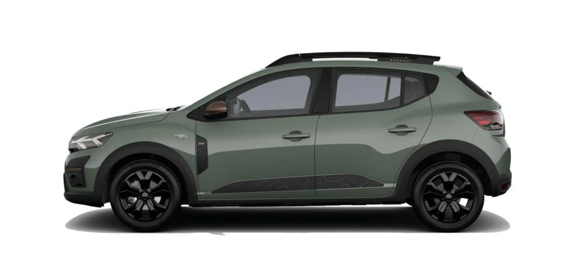 Dacia Sandero Stepway Extreme SHZ TCe 110 81 kW (110 PS), Sch... Grün - 2