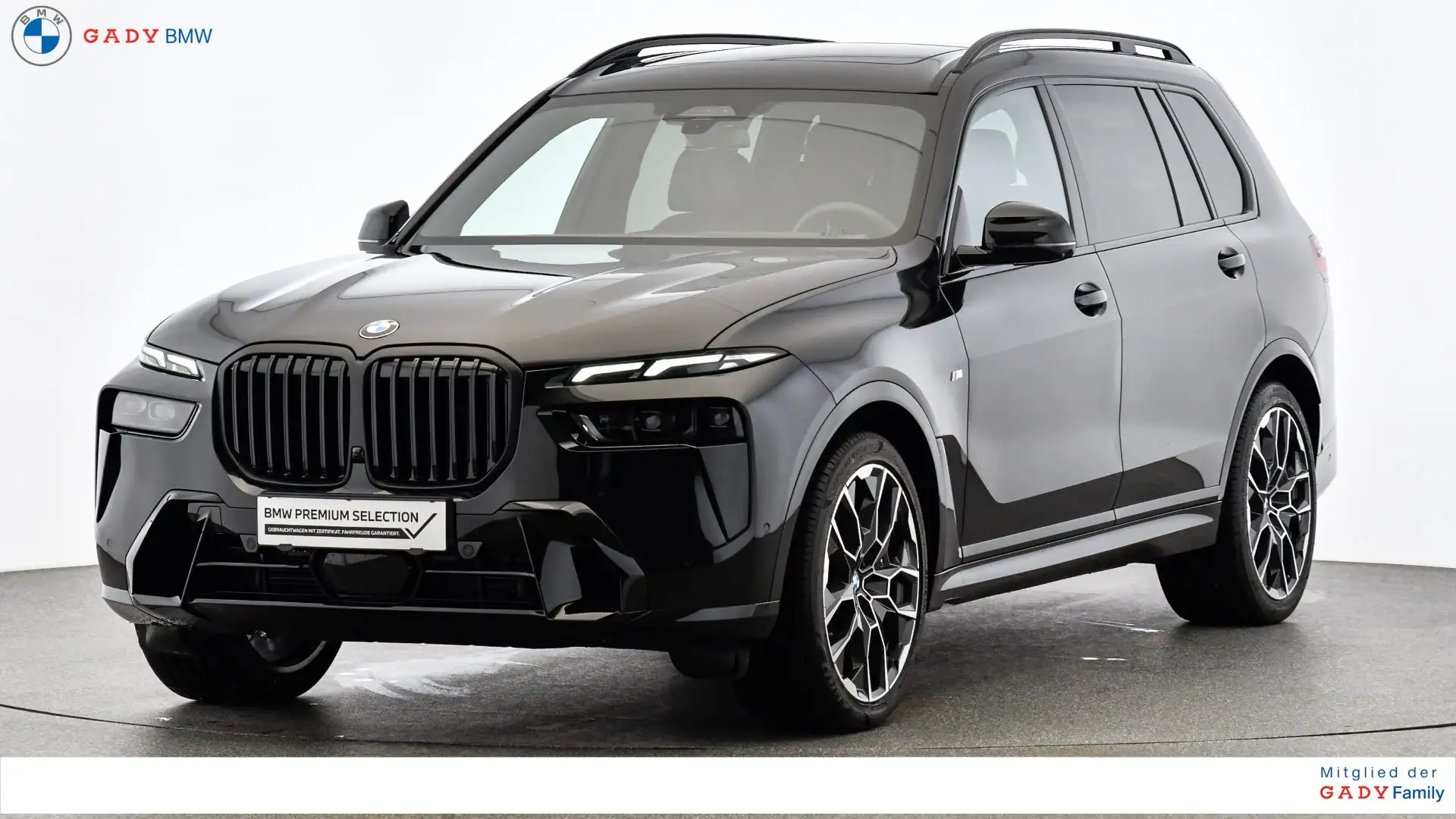 BMW X7 xDrive40d Noir - 1