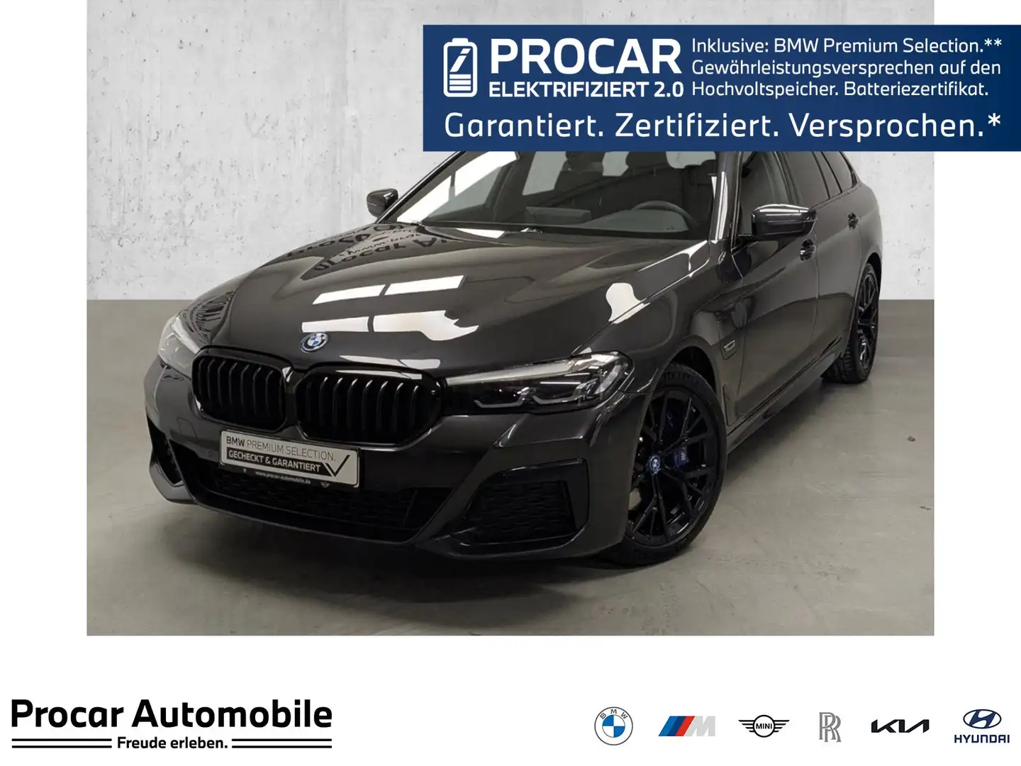 BMW 530 e Touring M Sport Live Prof PA 19'' DAB LED Lhz Grau - 1