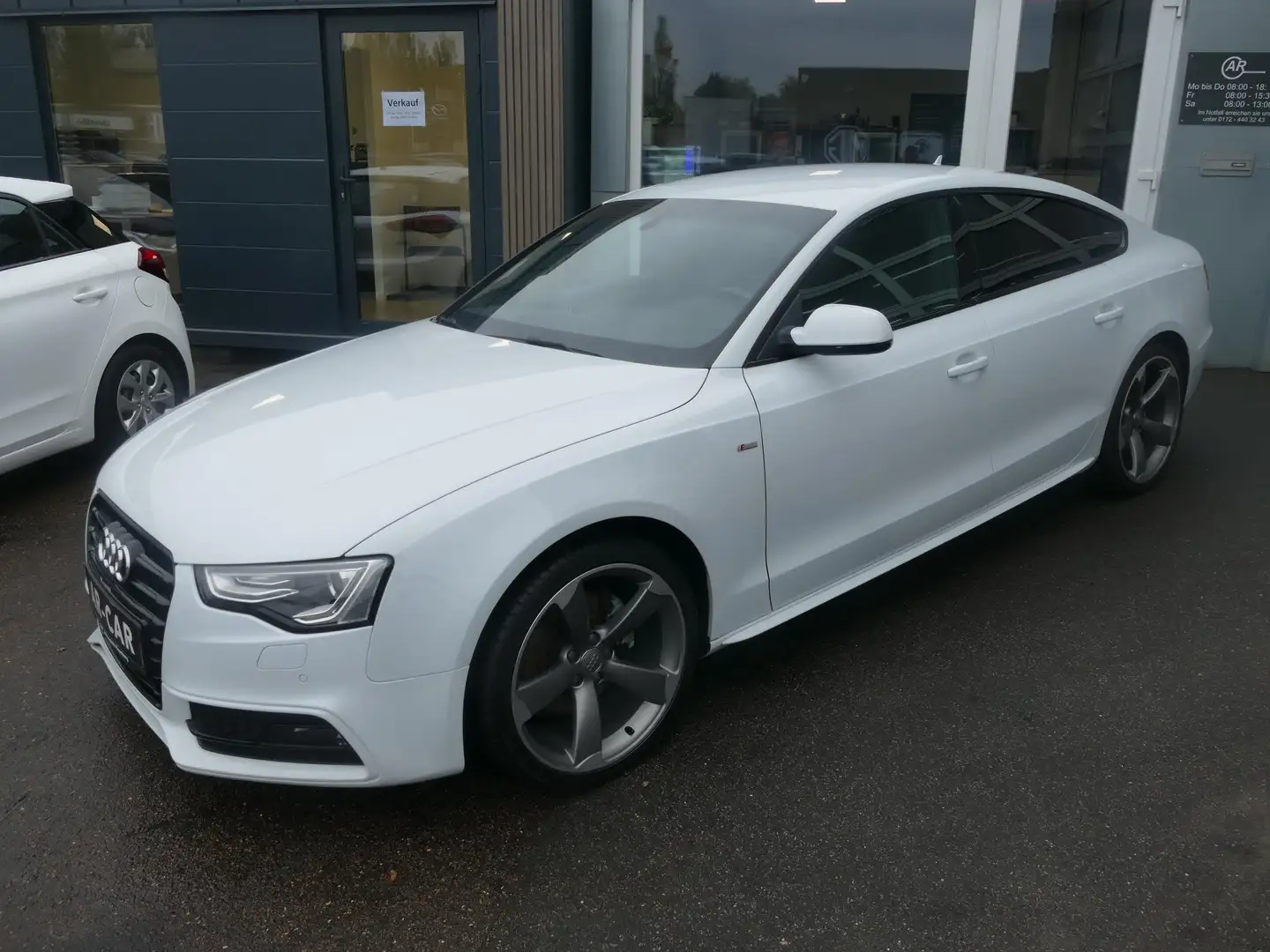 Audi A5 Sportback 2.0 TDI Quattro S-Line S-Tronic Xenon Na Weiß - 1