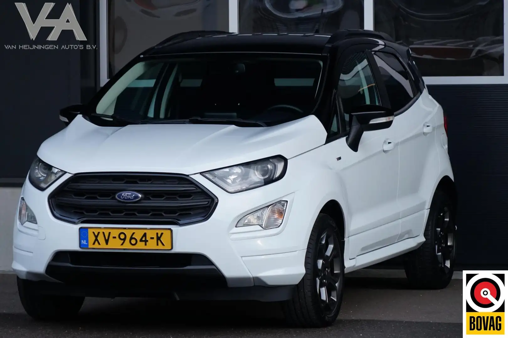 Ford EcoSport 1.0 EcoBoost ST-Line, 1e eig. CarPlay, keyless Weiß - 1