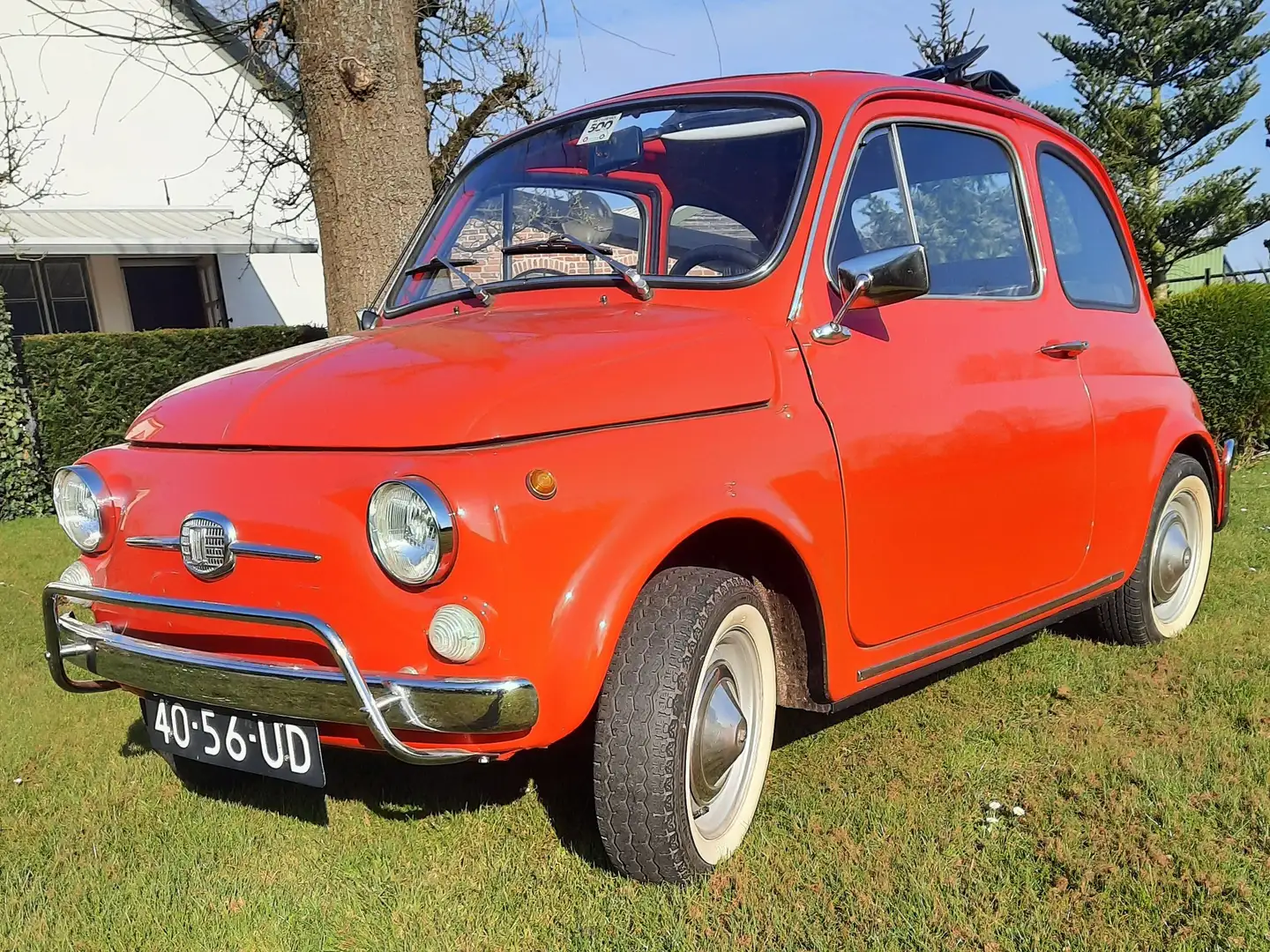 Fiat 500 500 R Rood - 1