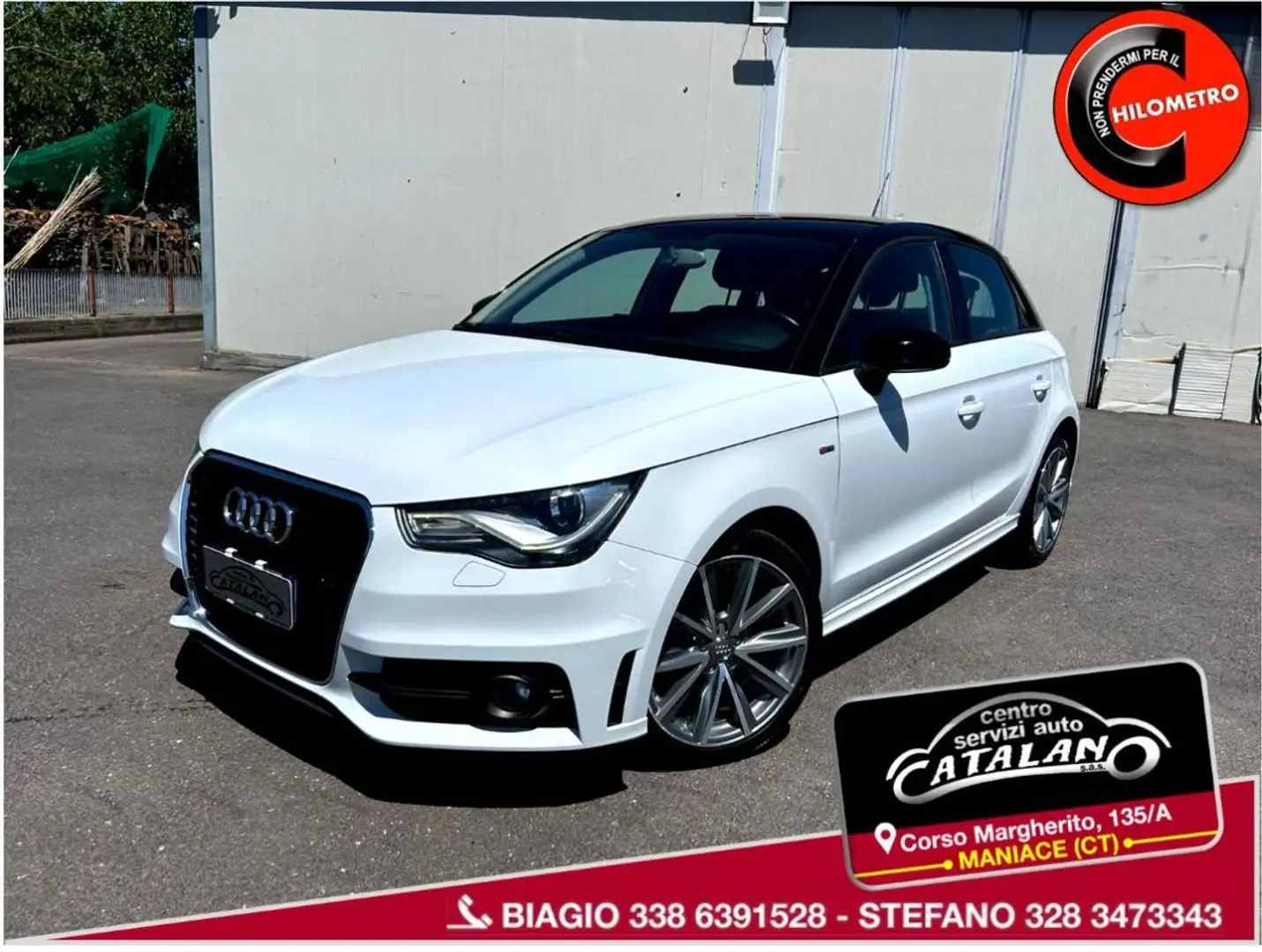 Audi A1 1.6 TDI S line edition Fehér - 1