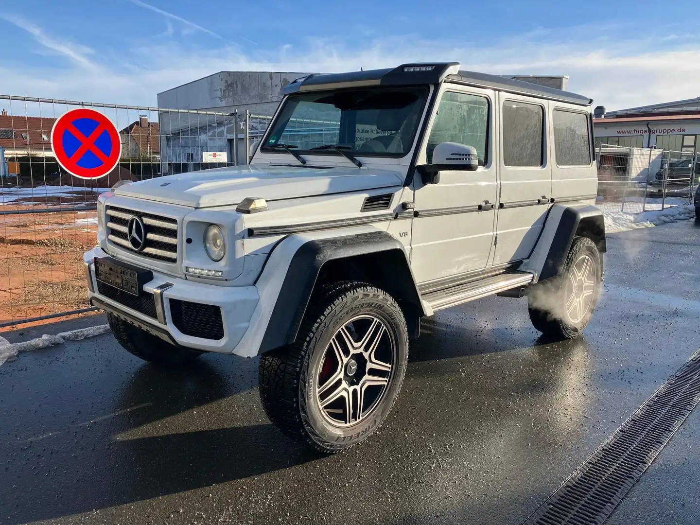 Mercedes-Benz G 500 4.0 V8 4x4² AT Bi-Xen.|SD|Navi|4xSHZ Blanc - 2