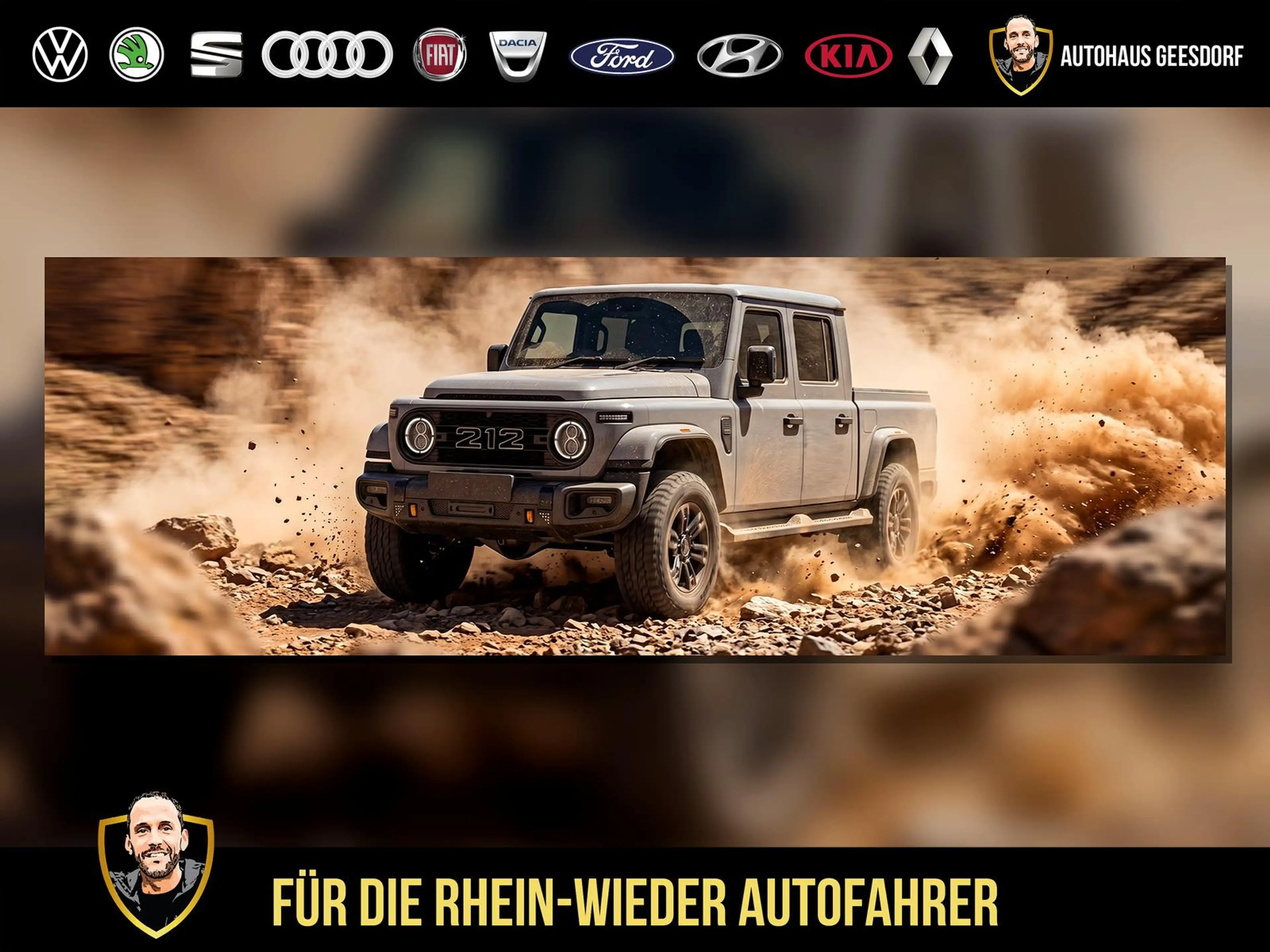 BAW 212 Pickup 2.3 TDI 4WD AT -VOLLAUSSTATTUNG- bis zu ...