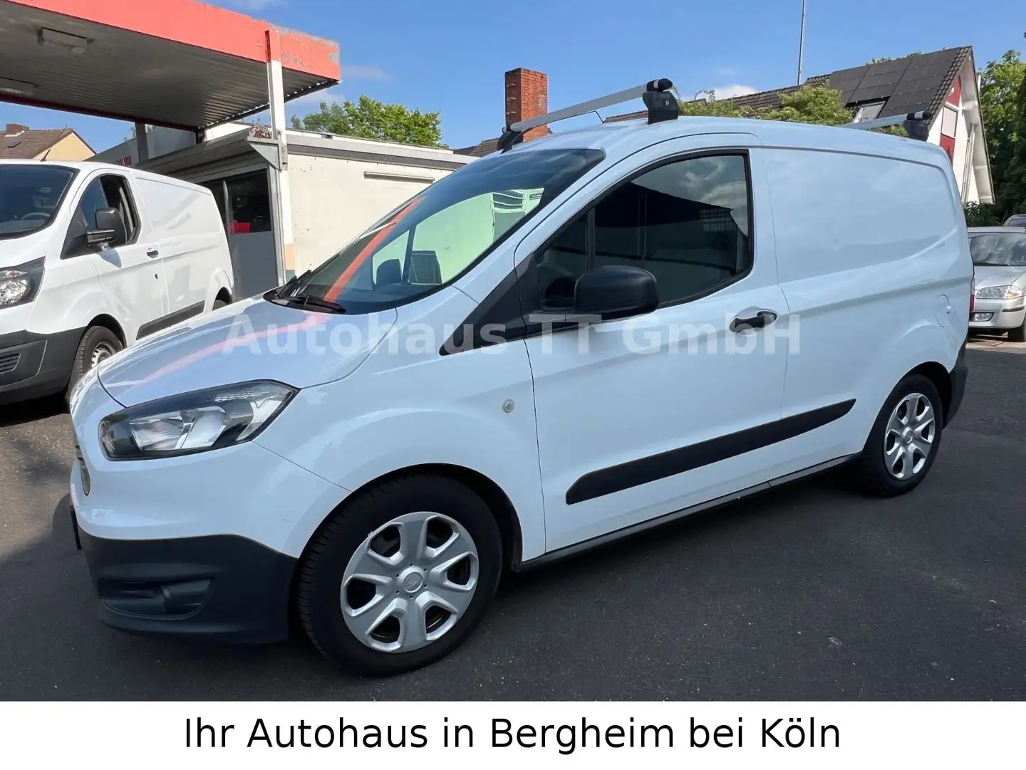 Ford Transit Courier Basis Hanwerker Fahrzeug 1.Hand Bílá - 2