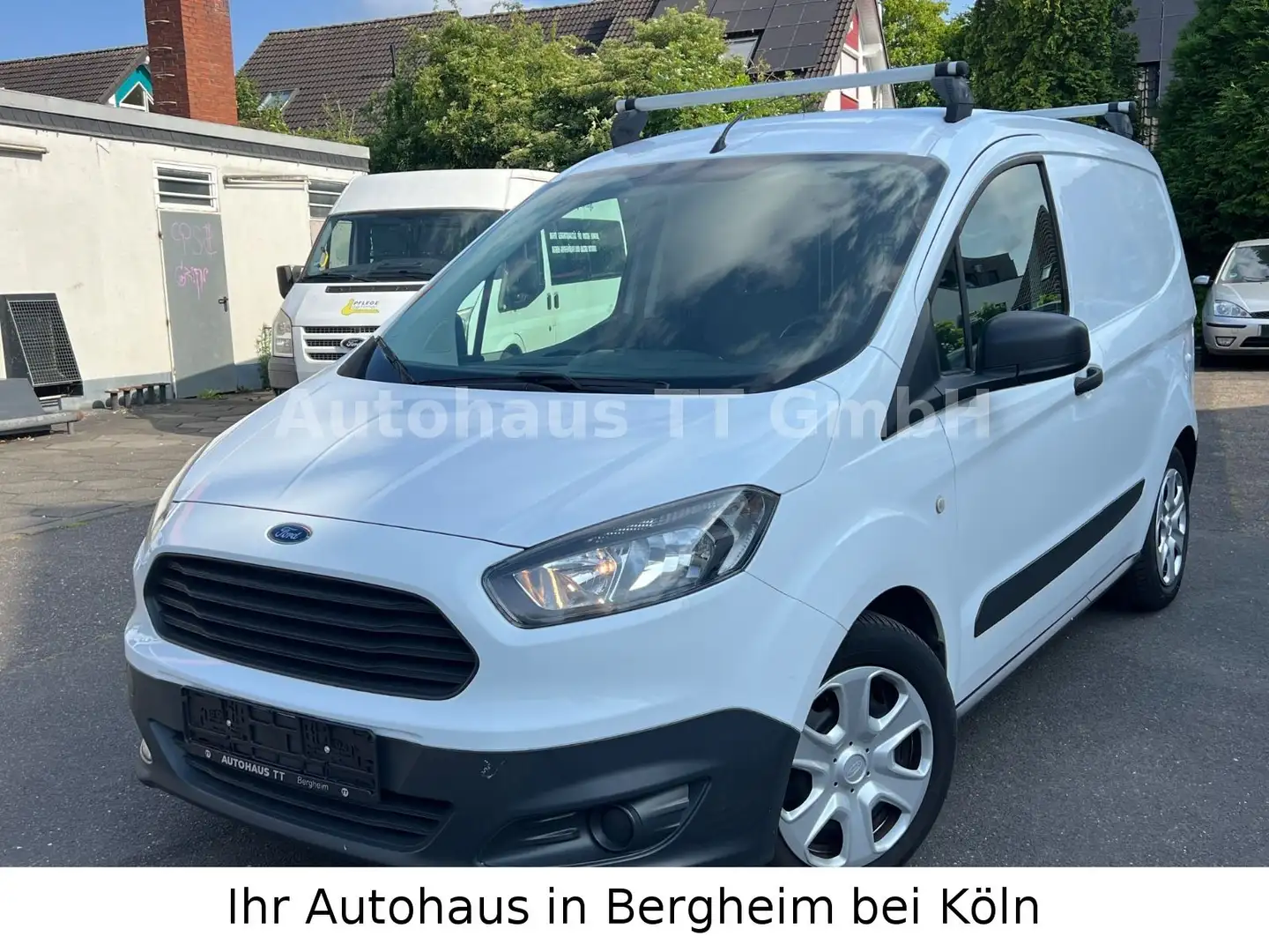 Ford Transit Courier Basis Hanwerker Fahrzeug 1.Hand Bílá - 1