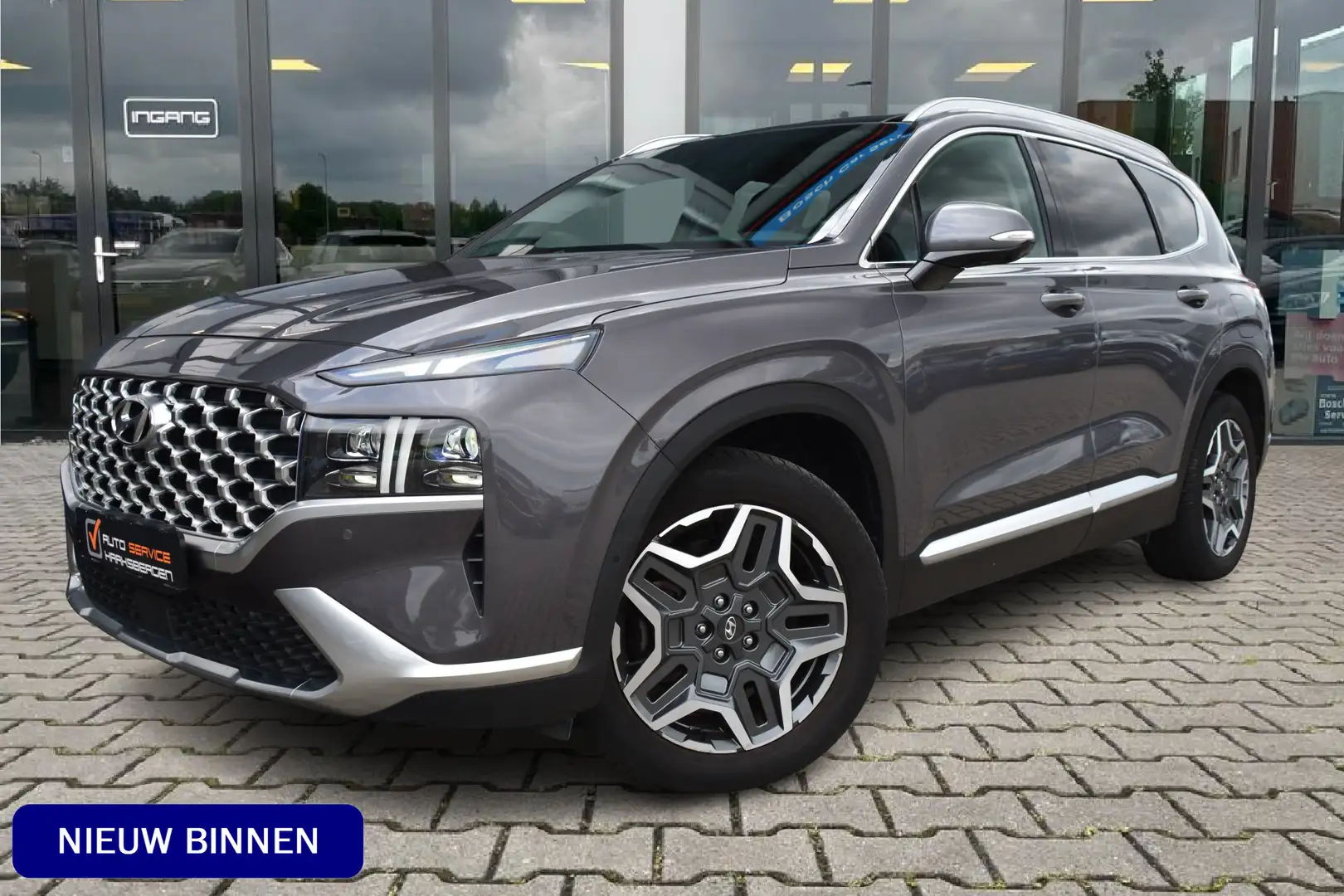 Hyundai SANTA FE 1.6 T-GDI PHEV Premium Plus Sky 7p. | Pano | 360 C Grijs - 1