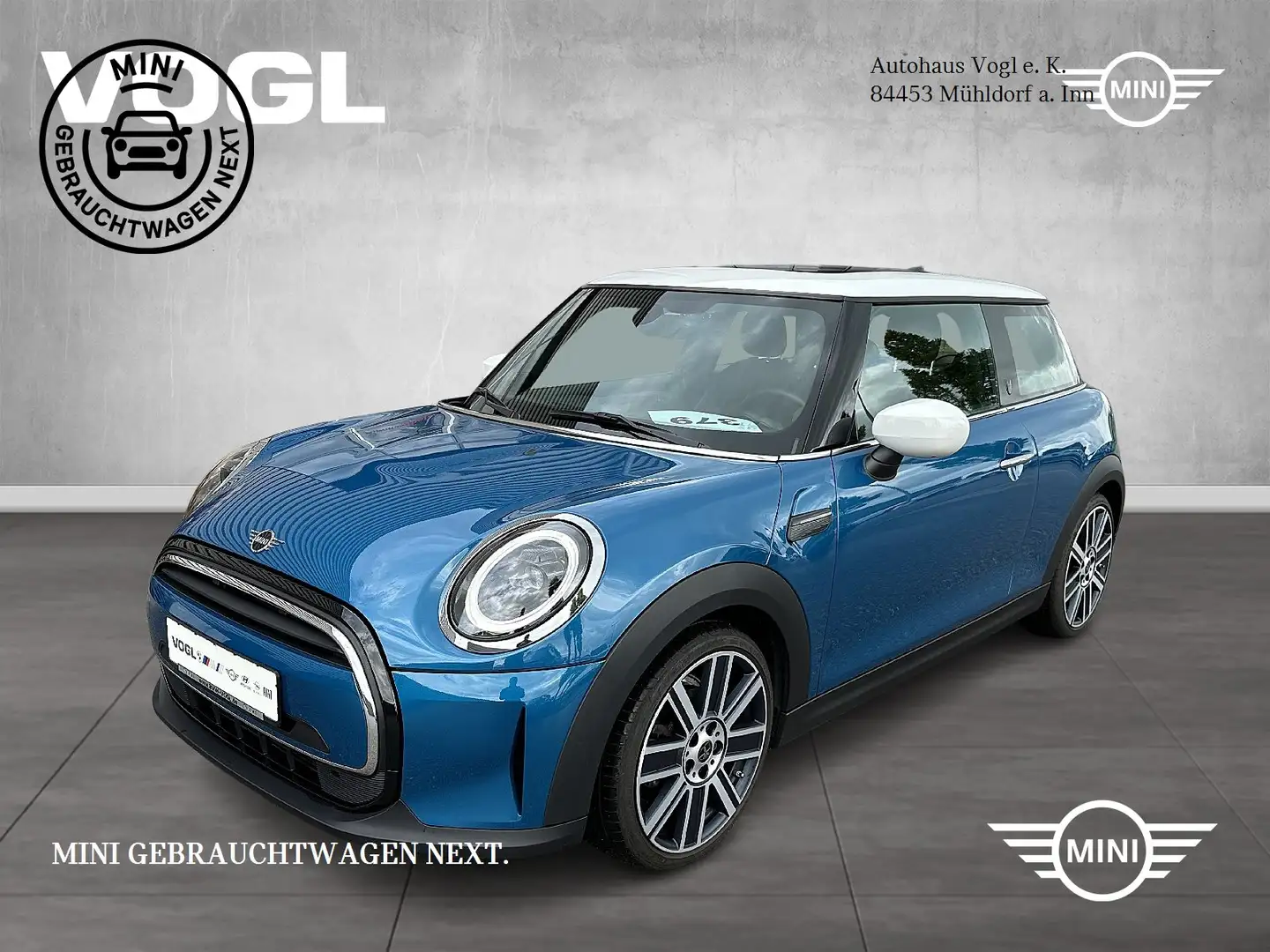 MINI Cooper elektr. Panoramadach SHZ Klimaautomatik Blau - 1