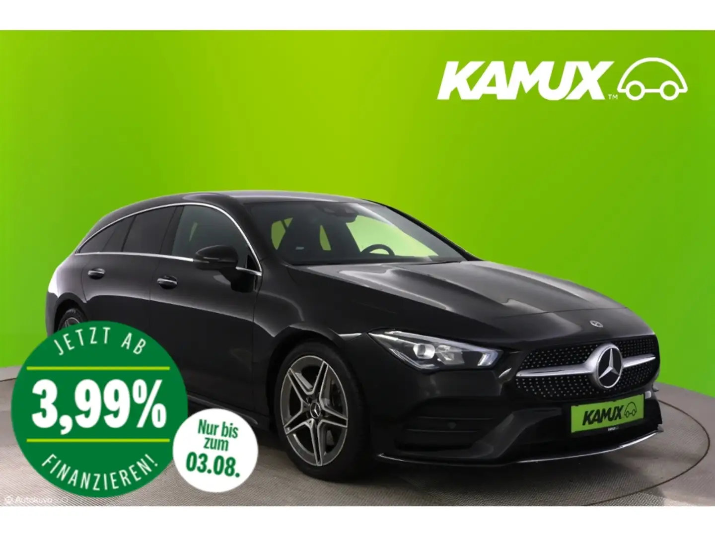 Mercedes-Benz CLA 220 8G-DCT AMG Line+LED+AHK Noir - 1