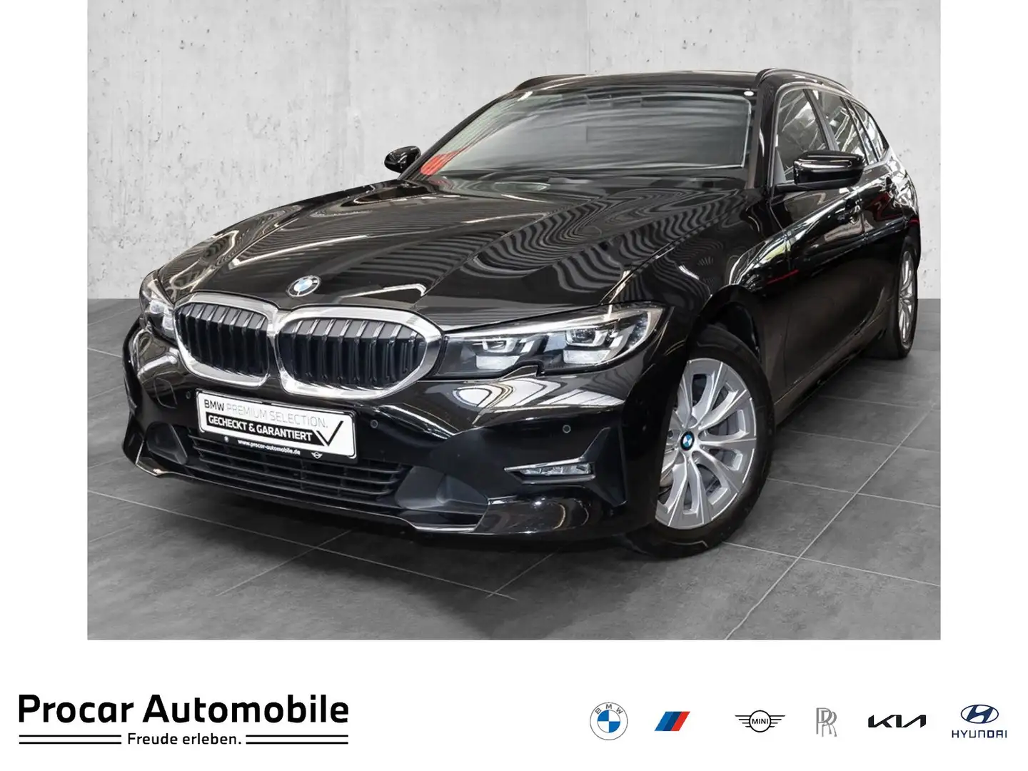 BMW 318 i Advantage DAB LED WLAN Tempomat Klimaaut. Schwarz - 1