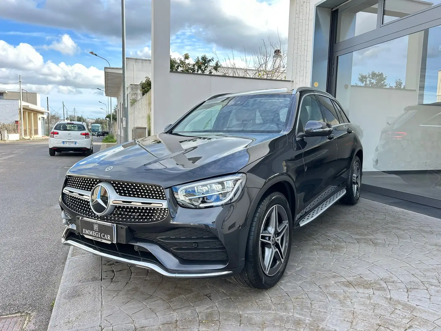 Mercedes-Benz GLC 220 d 4MATIC PREMIUM PLUS TETTO-2022 Grigio - 2
