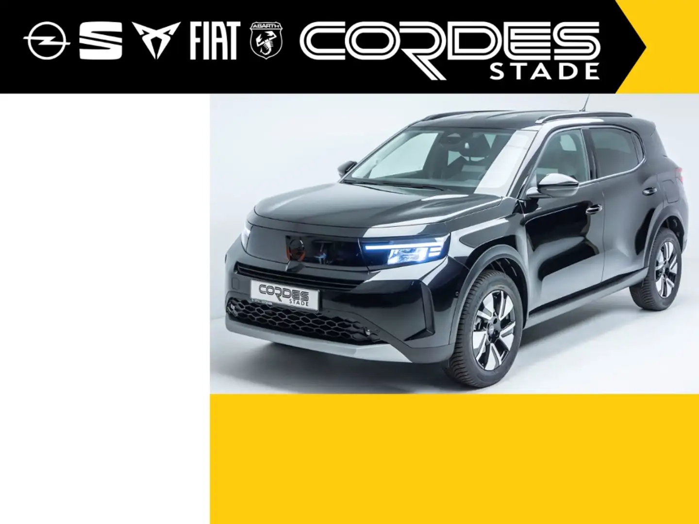 Opel Frontera GS 1.2 74kW Mild-Hybrid  Automatik PDC Carplay (10 Zwart - 1