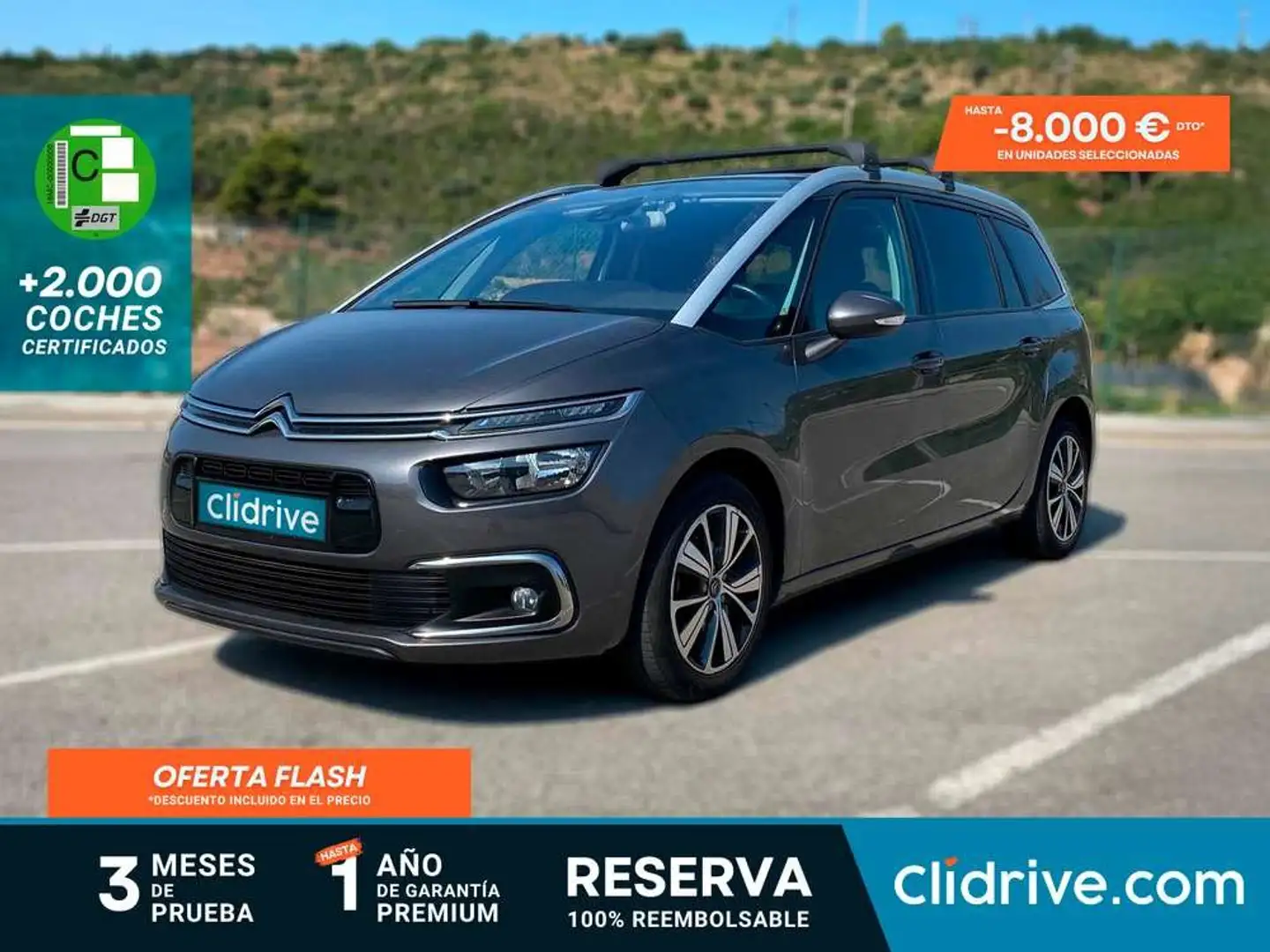 Citroen Spacetourer BlueHDi SS Feel Gris - 1