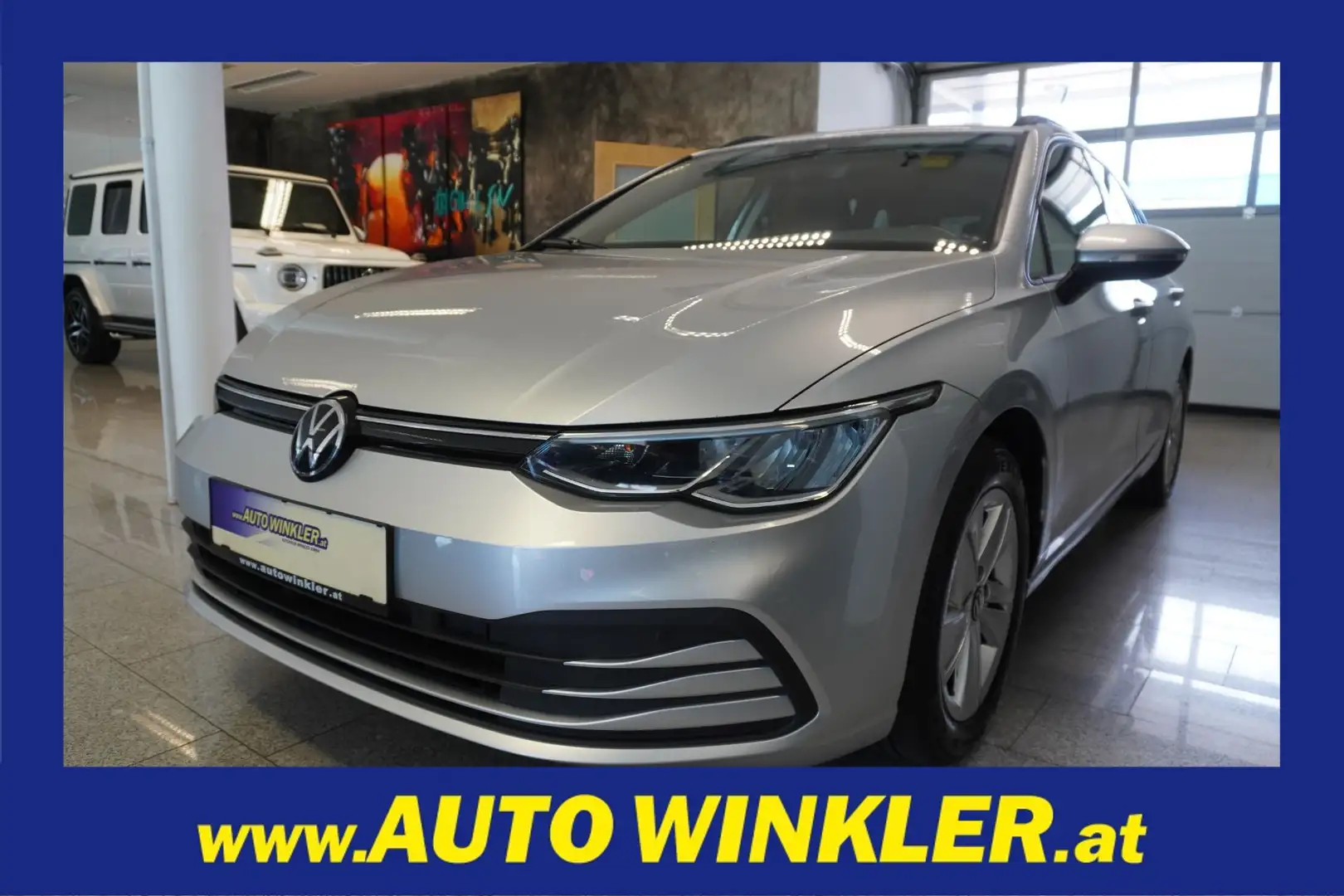 Volkswagen Golf Variant 2,0 TDI Life Navi Silber - 1