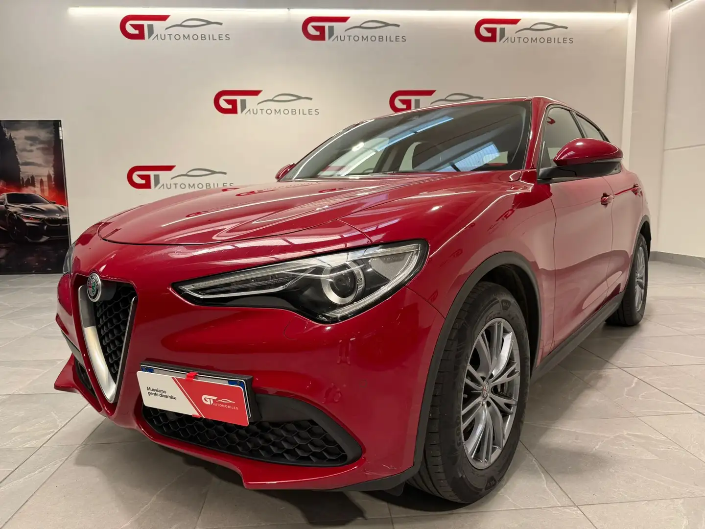 Alfa Romeo Stelvio Stelvio 2.2 t Rosso Edizione rwd 160cv auto Rosso - 1