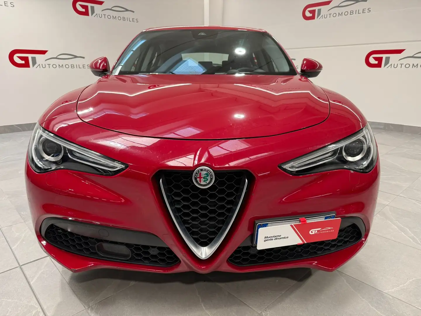 Alfa Romeo Stelvio Stelvio 2.2 t Rosso Edizione rwd 160cv auto Rosso - 2