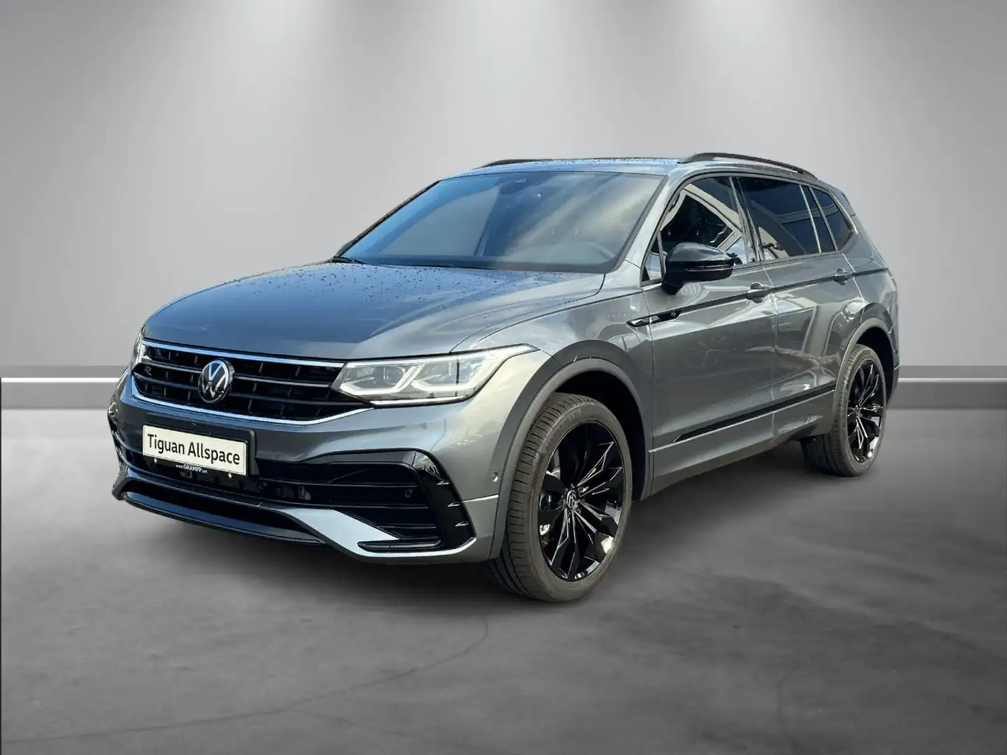 Volkswagen Tiguan Allspace R-Line 2,0 l TDI 4M AHK+PANO+STH Grau - 2